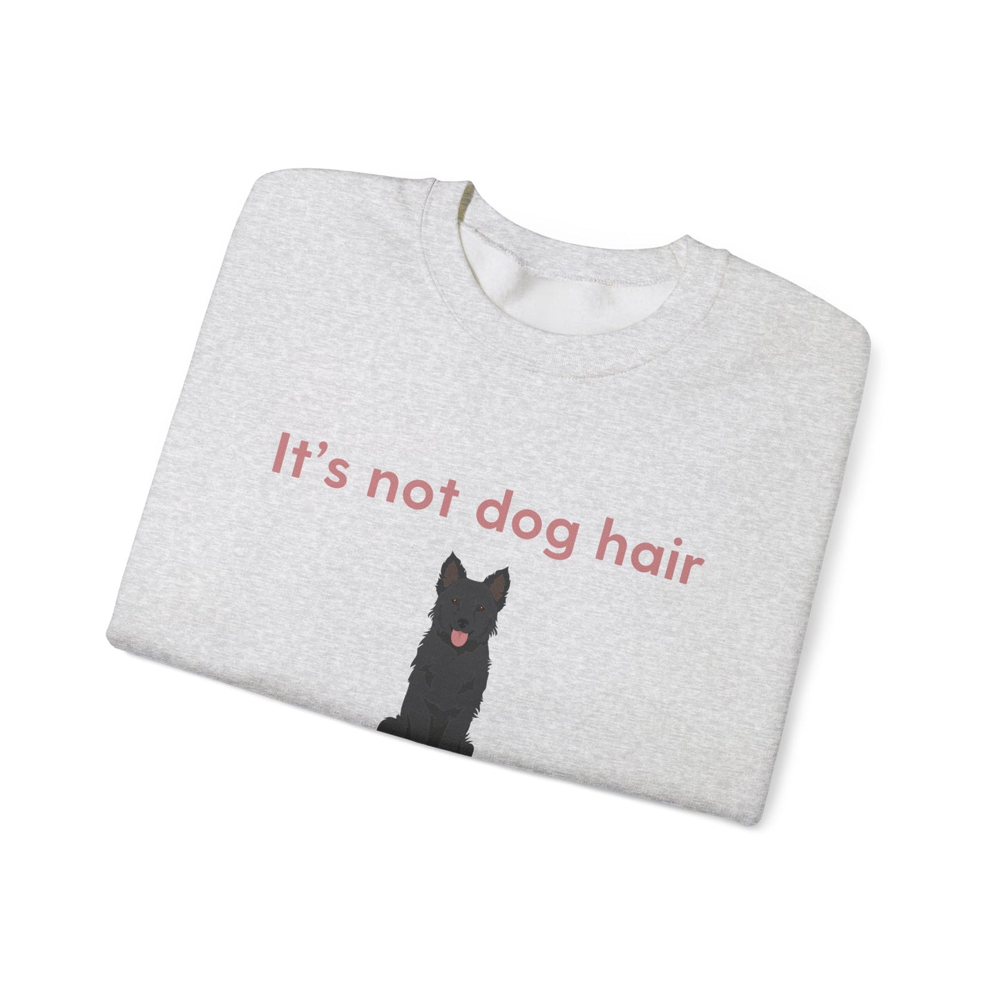 Mudi Dog Glitter Funny Unisex Heavy Blend Crewneck Sweatshirt, Mudi Mom, Mudi Gift, Mudi Lover