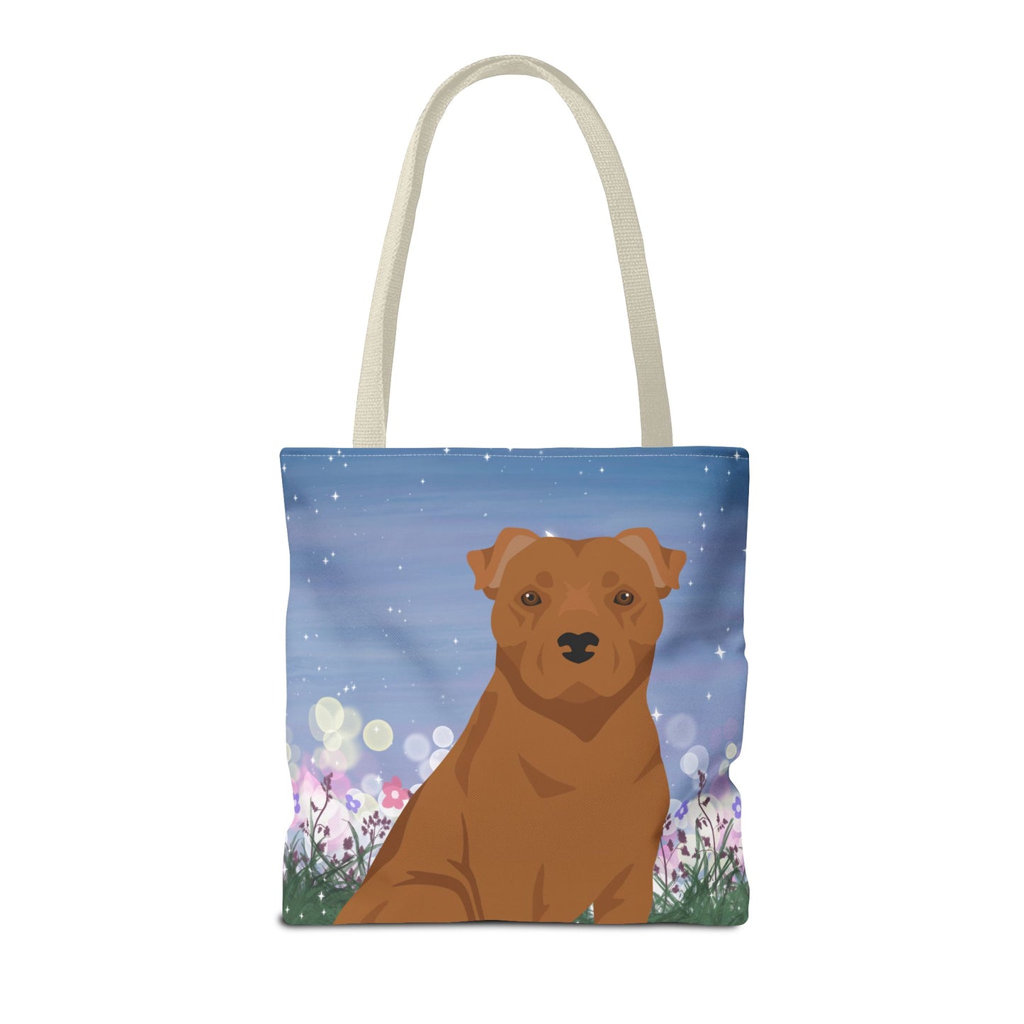 Staffordshire Bull Terrier Dog Tote Bag 16x16