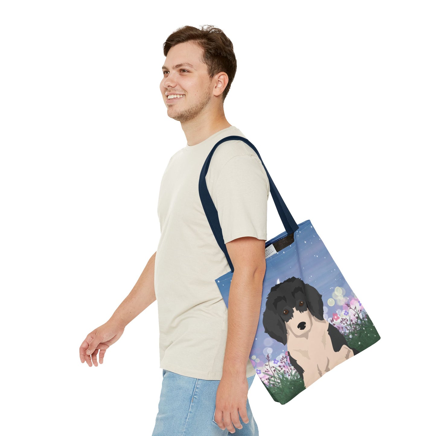 Poodle Dog Tote Bag 16x16