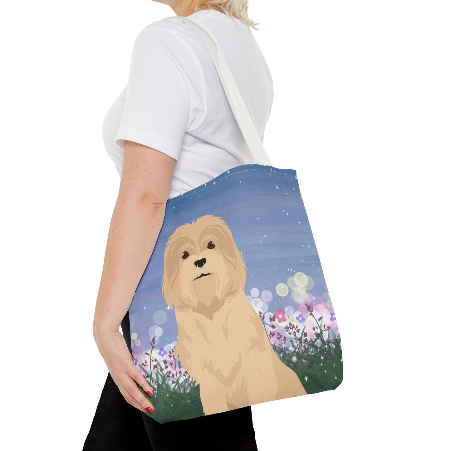 Lowchen Dog Tote Bag 16x16