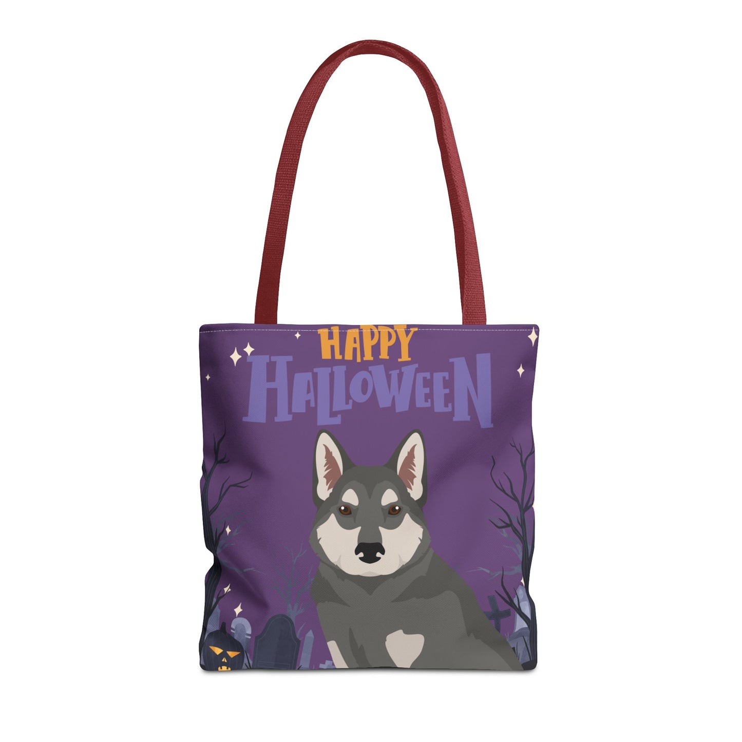 East Siberian Laika Dog Happy Halloween Tote Bag 16x16