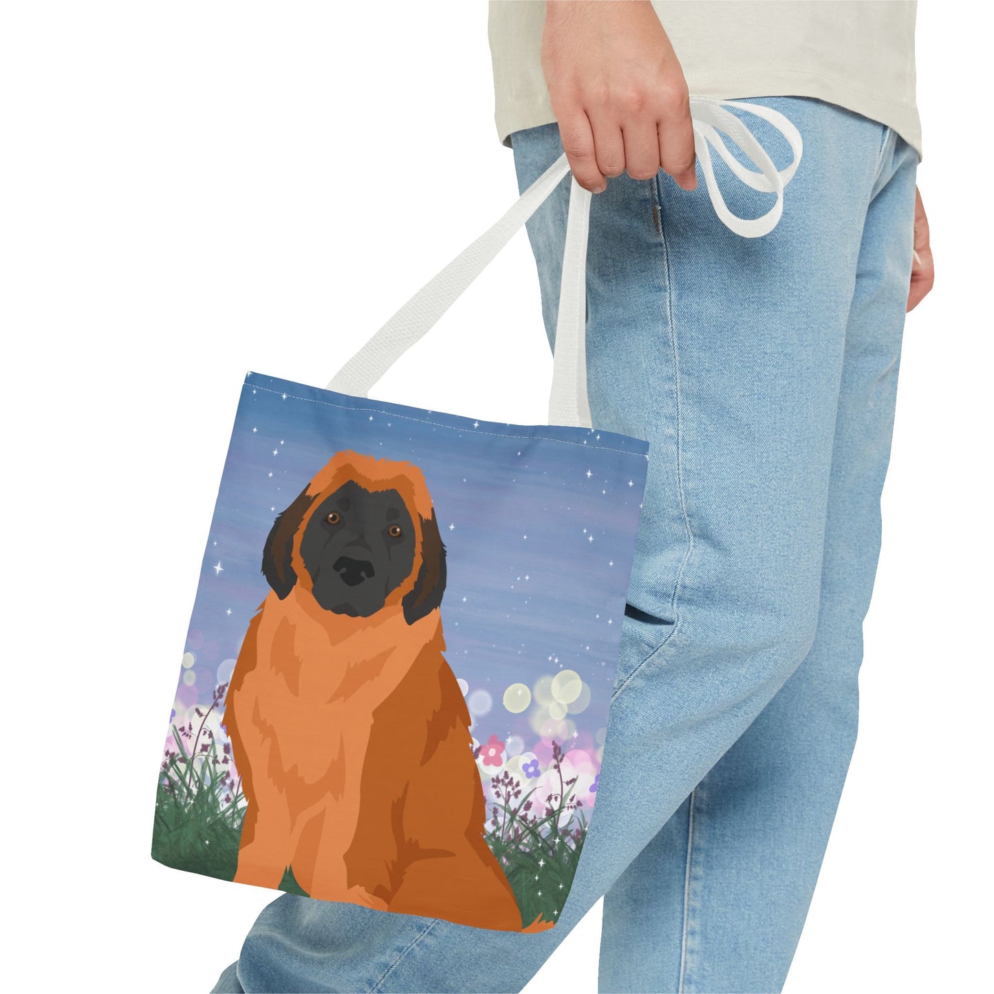 Leonberger Dog Tote Bag 13x13