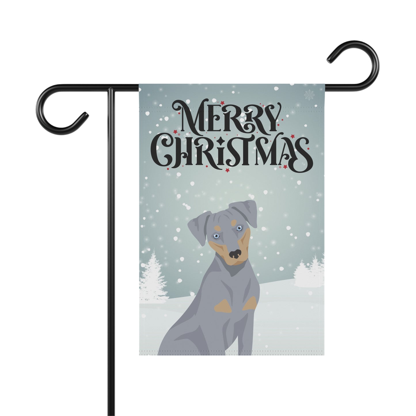 Blue Lacy Dog Garden Flag