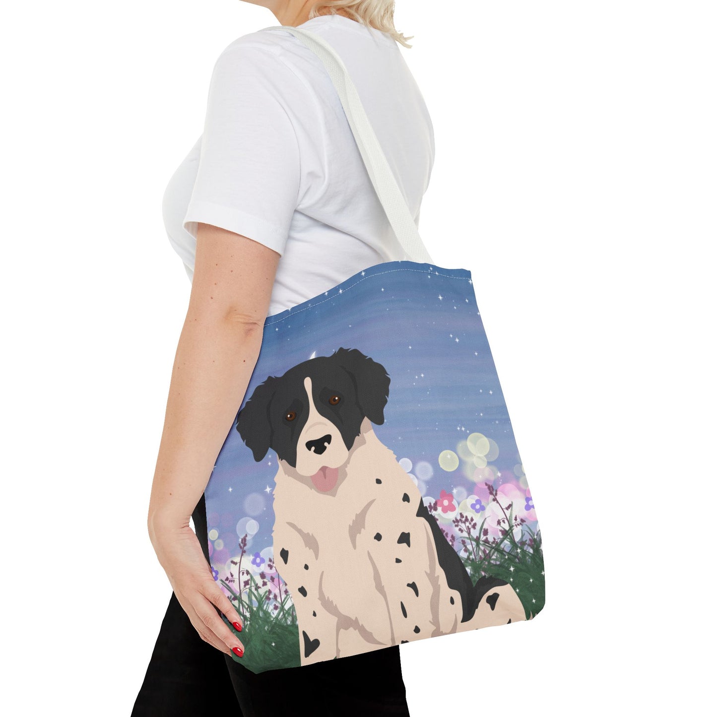 Wetterhoun Dog Dog Tote Bag 16x16