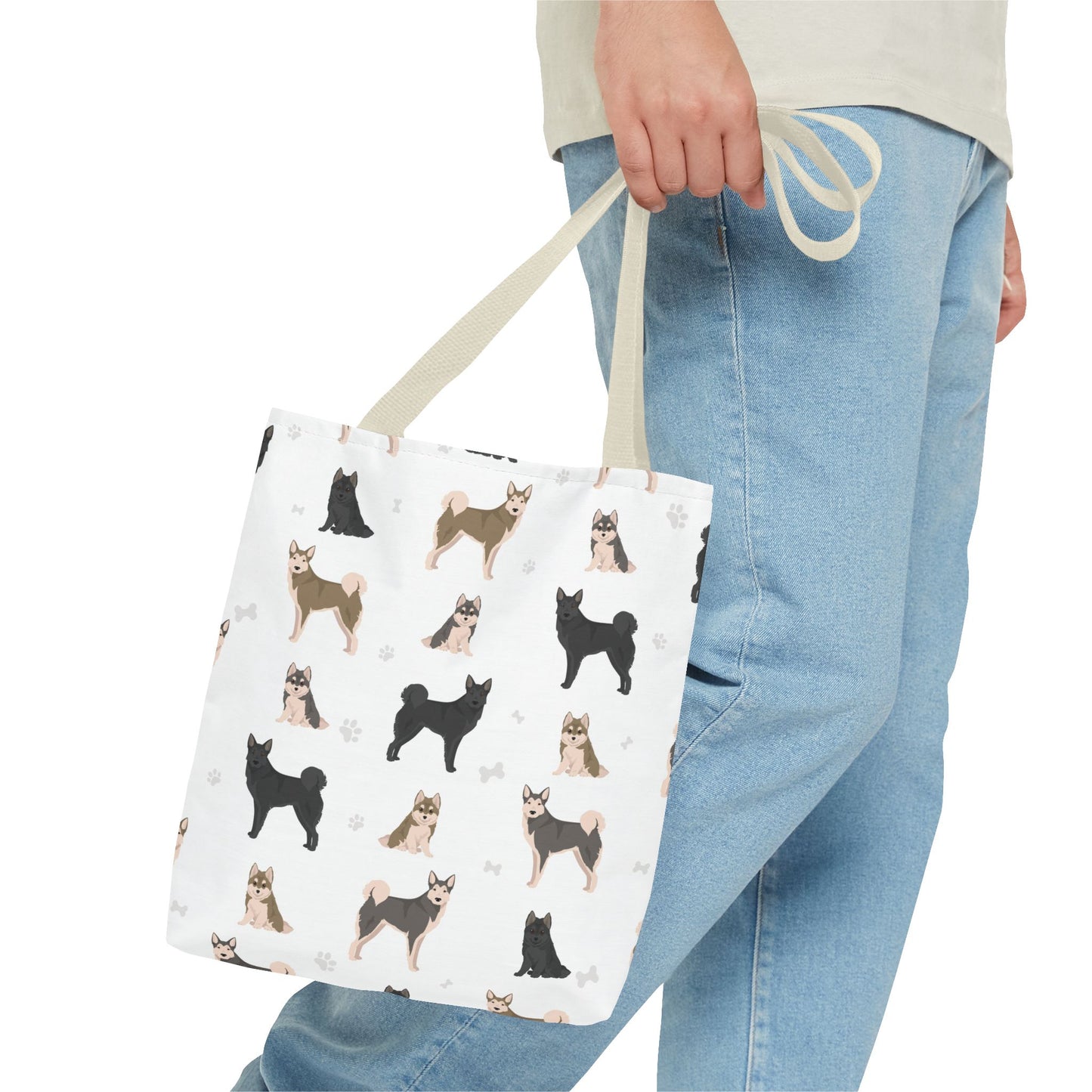 West Siberian Laika Dog Tote Bag, Laika Dog Mom Gift