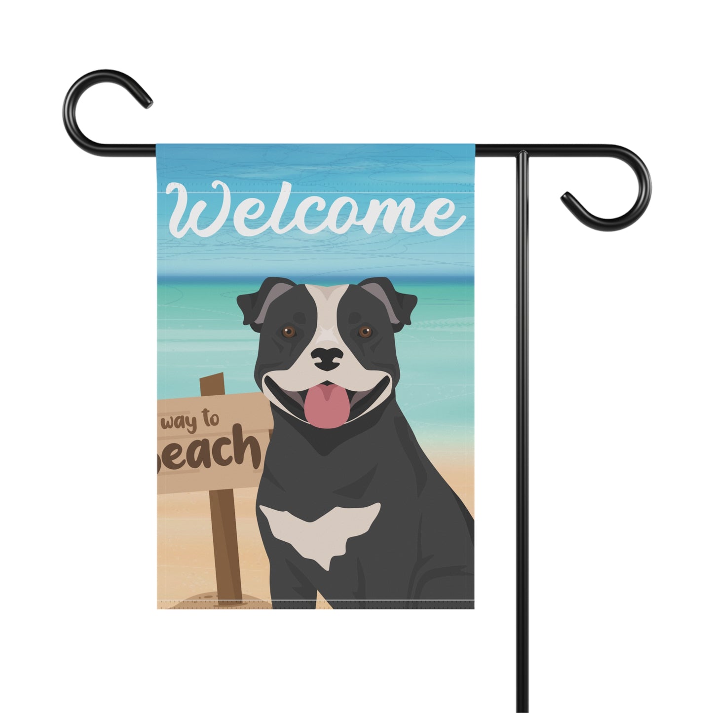 Staffordshire Bull Terrier Dog Garden Flag