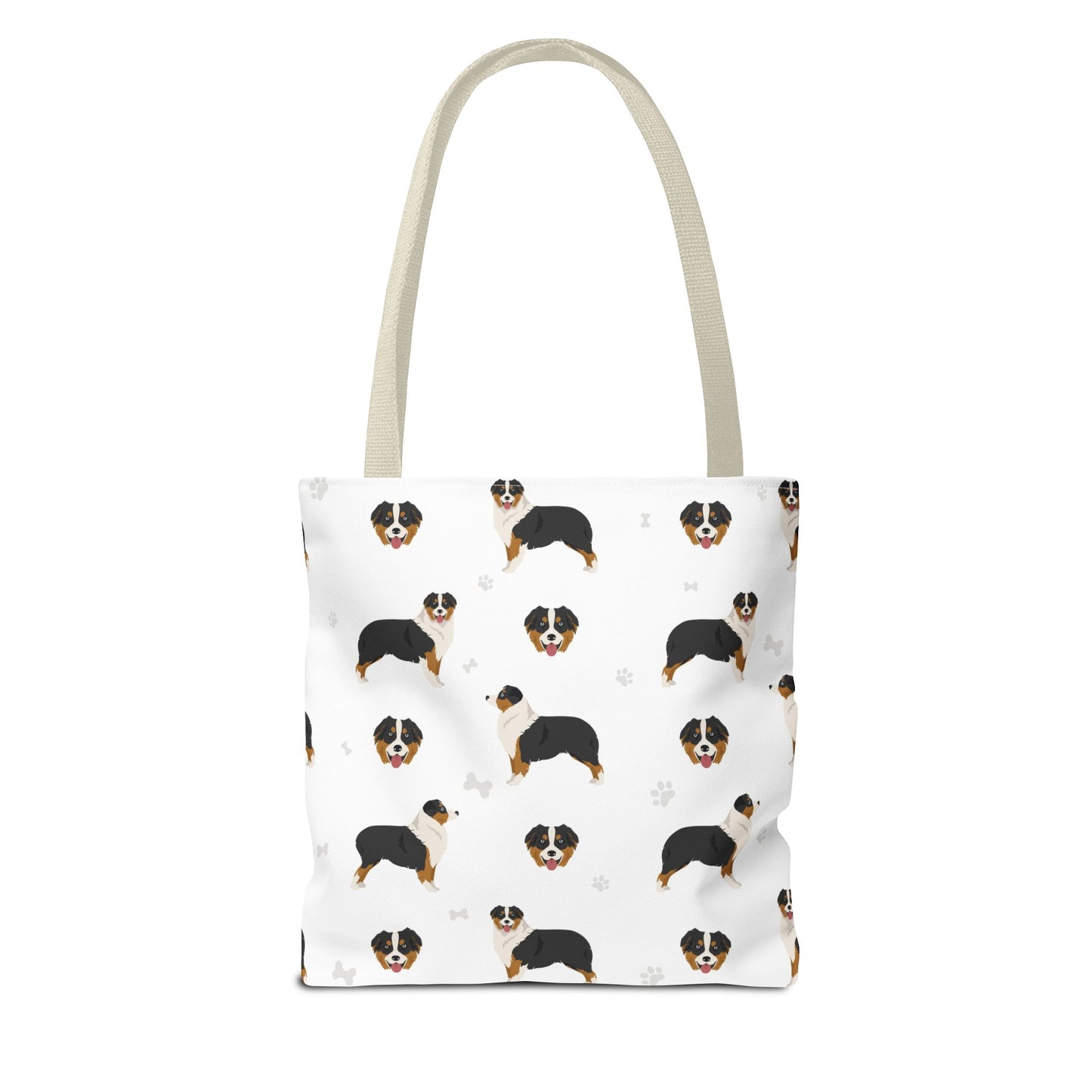 Australian Shepherd Dog Tote Bag, Aussie Dog Mom Gift