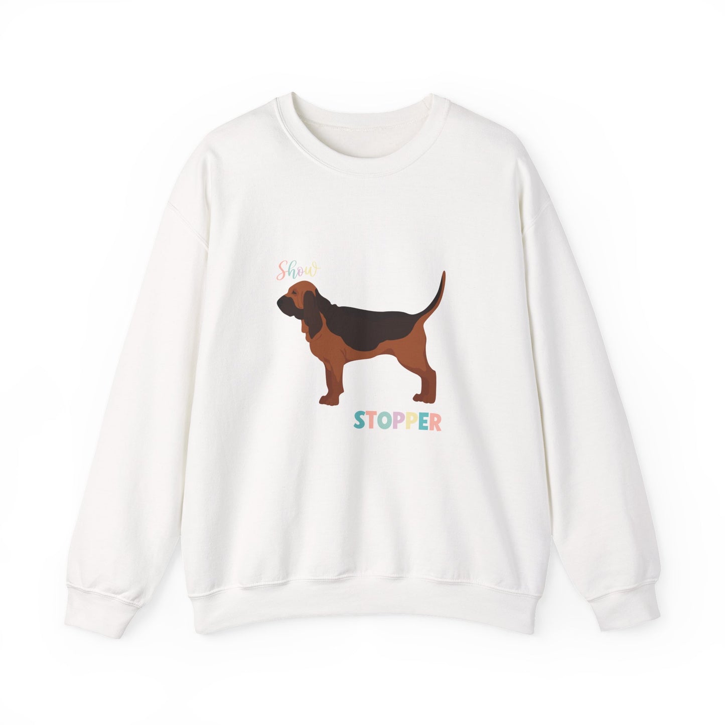 Bloodhound Dog Unisex Heavy Blend Crewneck Sweatshirt