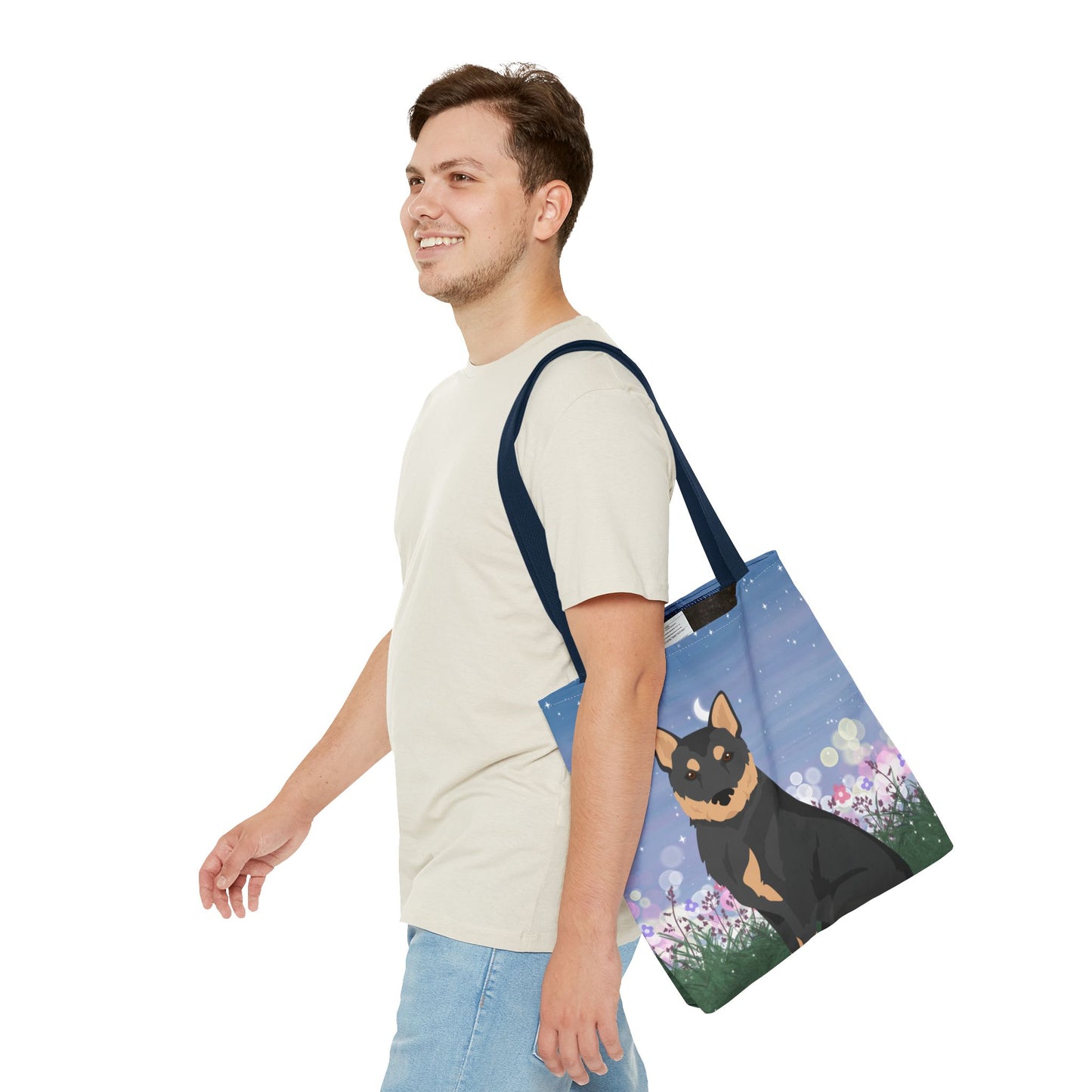 Korean Jindo Dog Tote Bag 16x16