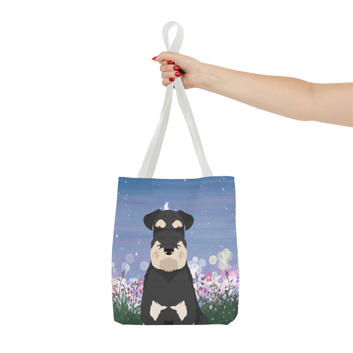 Schnauzer Dog Tote Bag 13x13