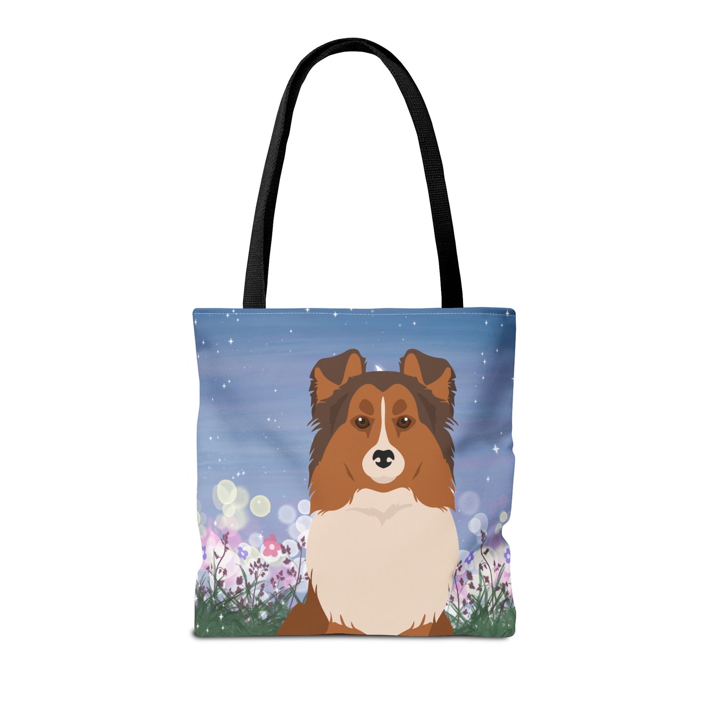 Shetland Sheepdog Dog Tote Bag 16x16