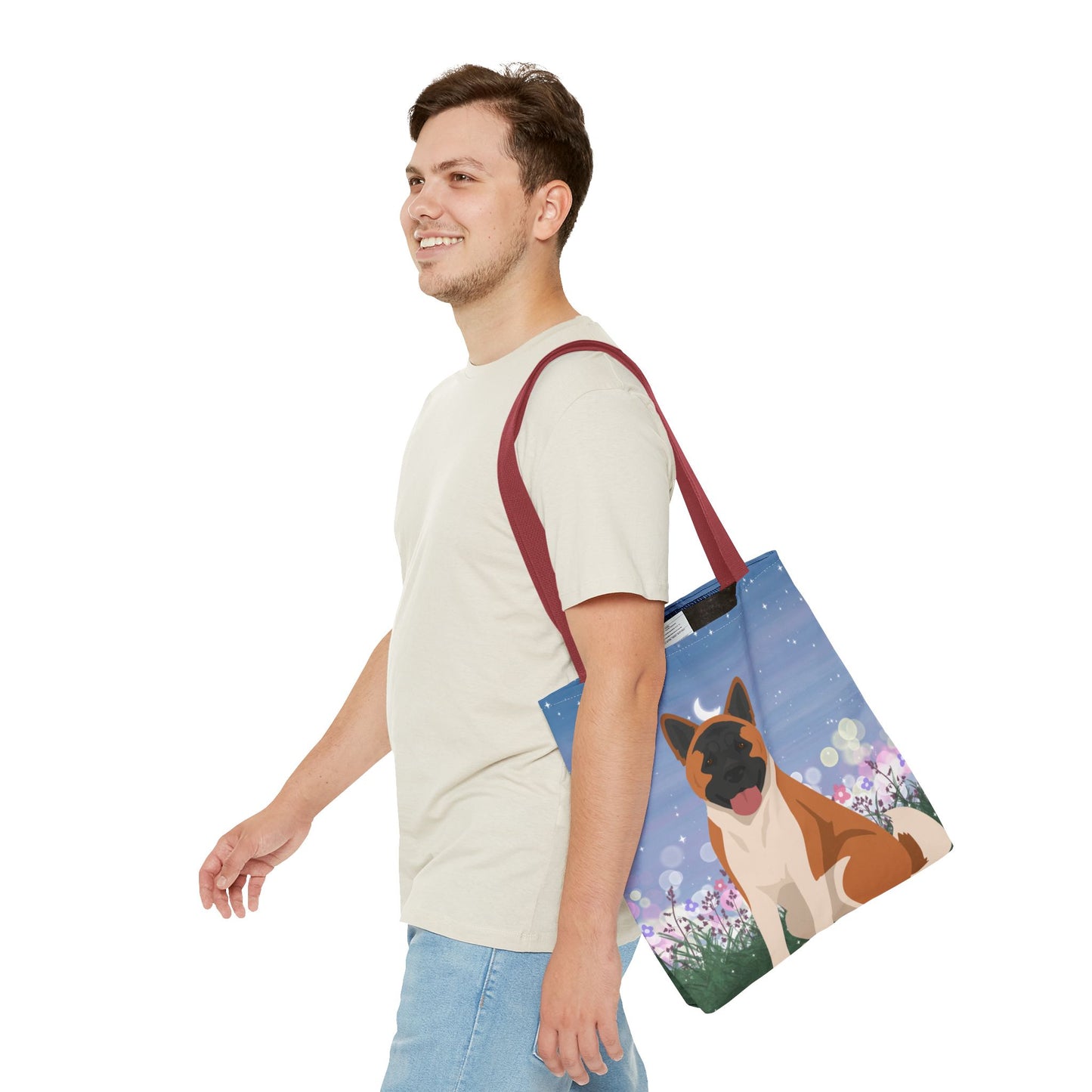 American Akita Dog Tote Bag 16x16