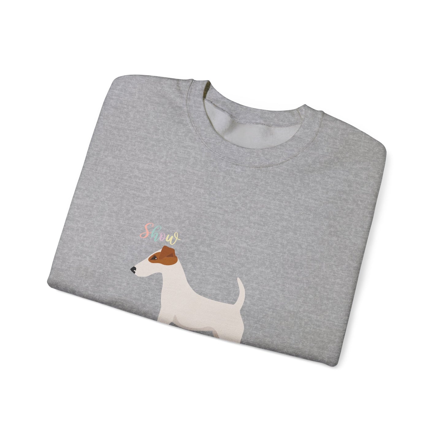 Smooth Fox Terrier Dog Unisex Heavy Blend Crewneck Sweatshirt