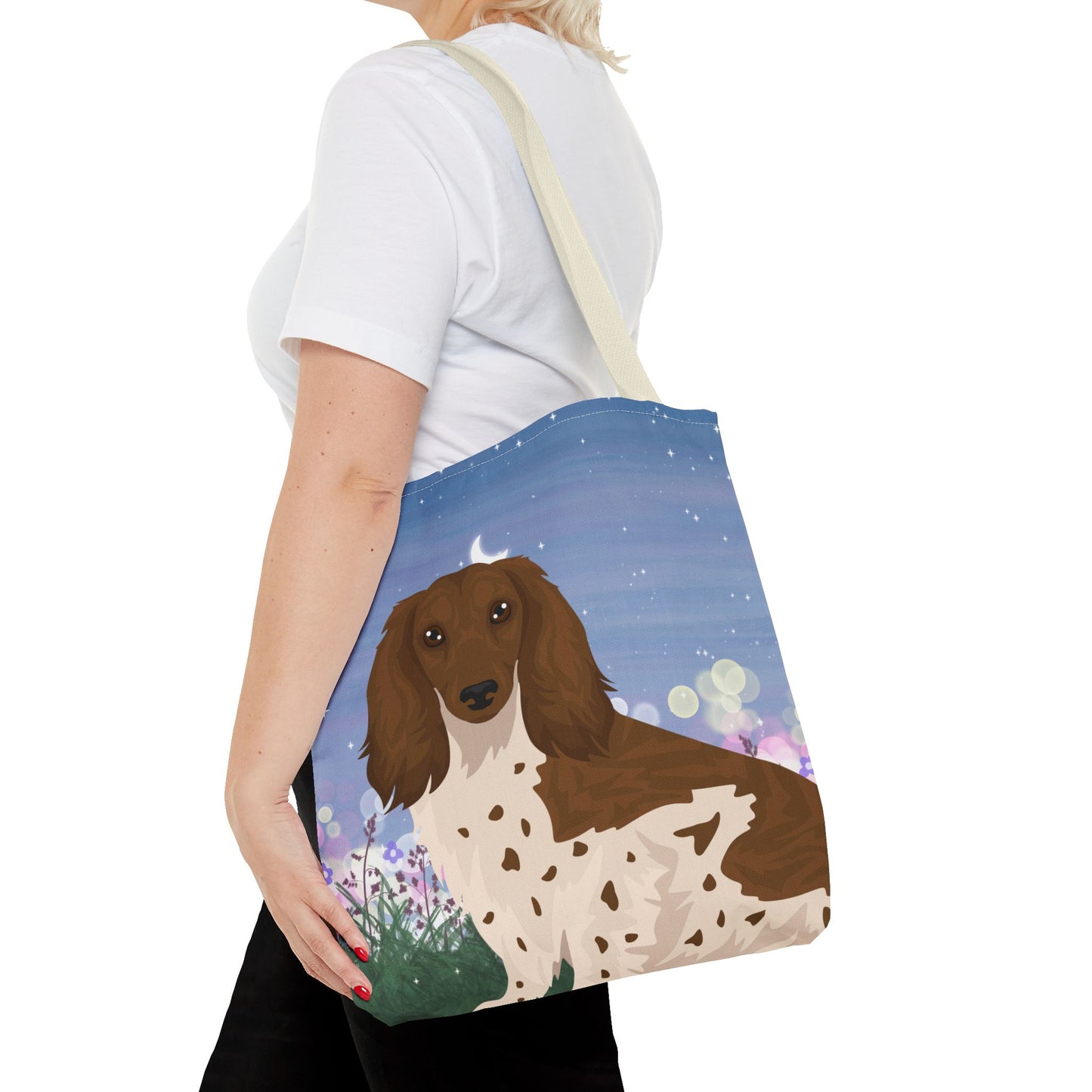Dachshund Dog Tote Bag 16x16