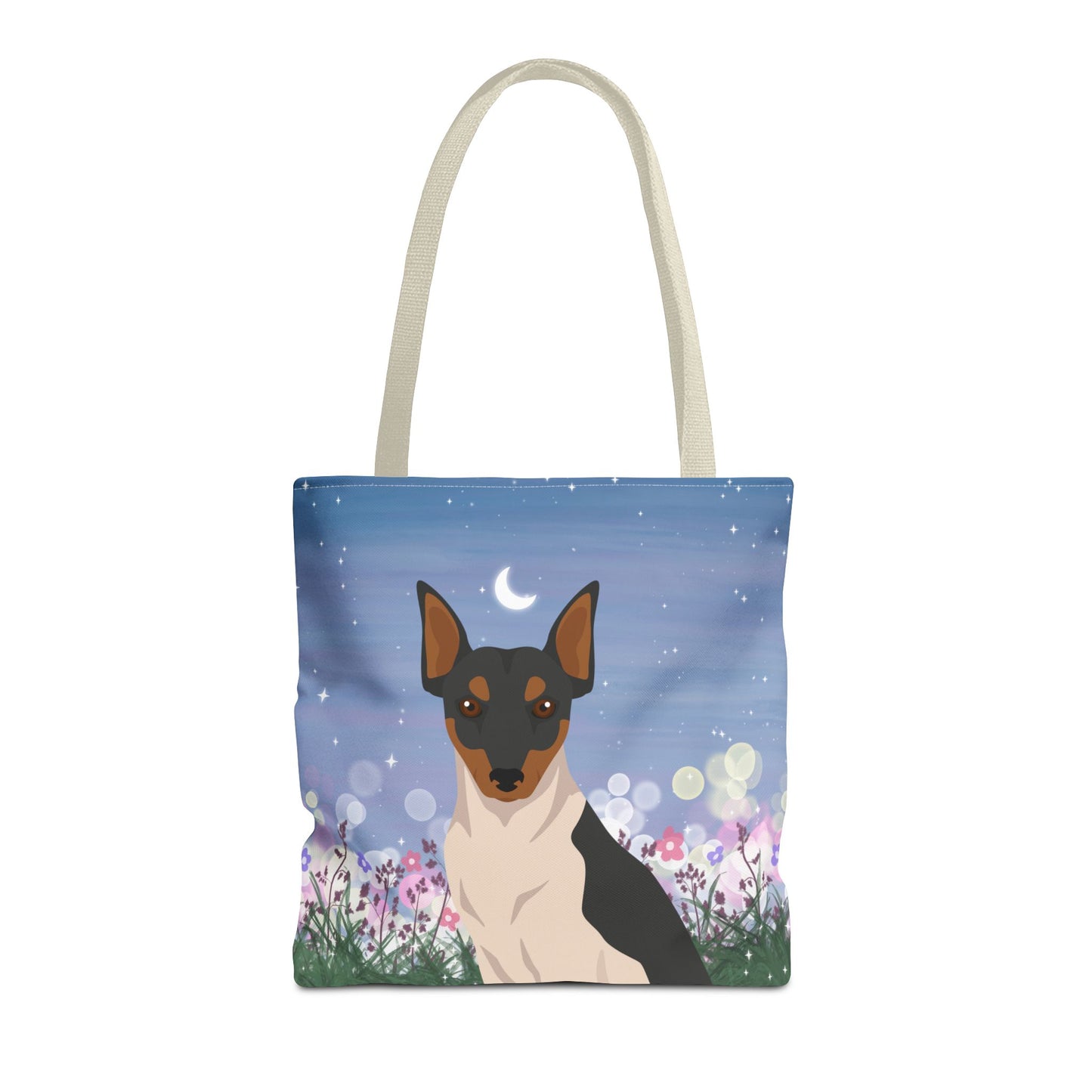 Brazilian Terrier Dog Tote Bag 16x16