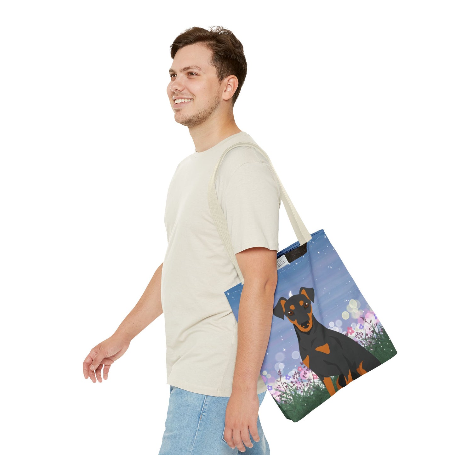German Pinscher Dog Tote Bag 16x16