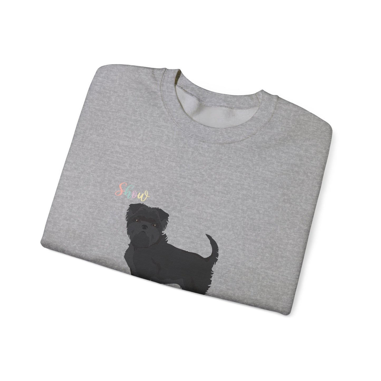 Affenpinscher Dog Unisex Heavy Blend Crewneck Sweatshirt