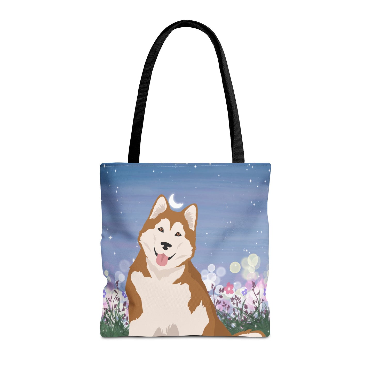 Alaskan Malamute Dog Tote Bag 16x16