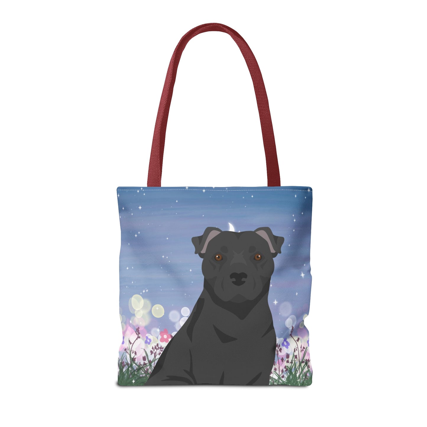 Staffordshire Bull Terrier Dog Tote Bag 16x16