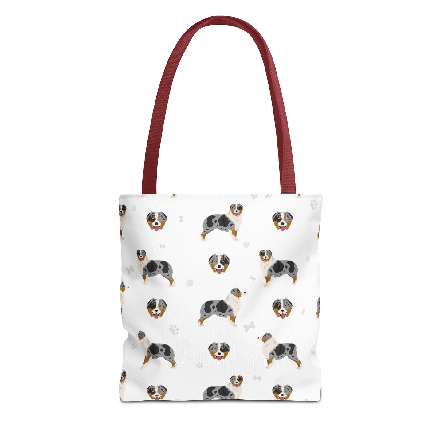 Australian Shepherd Dog Tote Bag, Aussie Dog Mom Gift