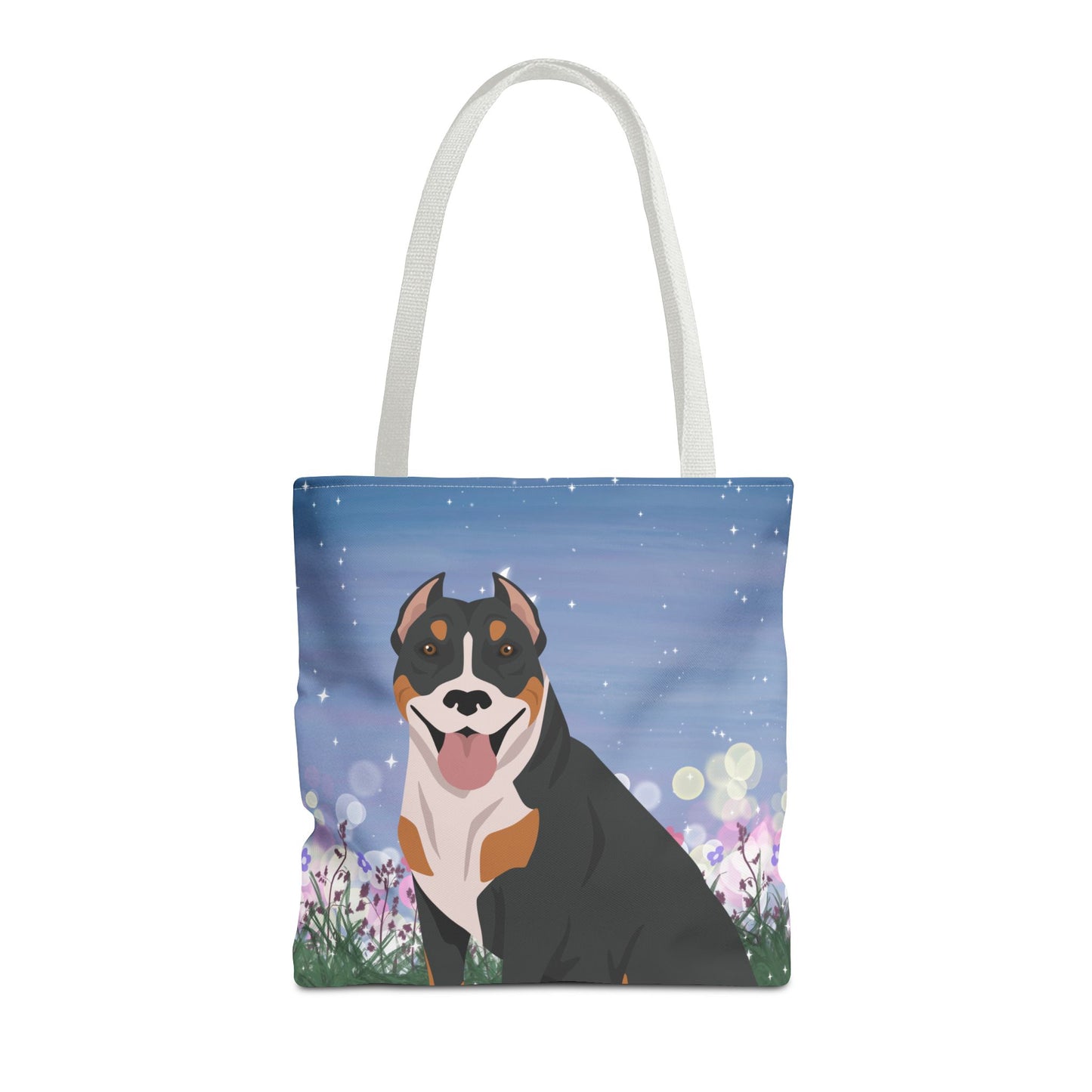 Pit Bull Dog Tote Bag 16x16