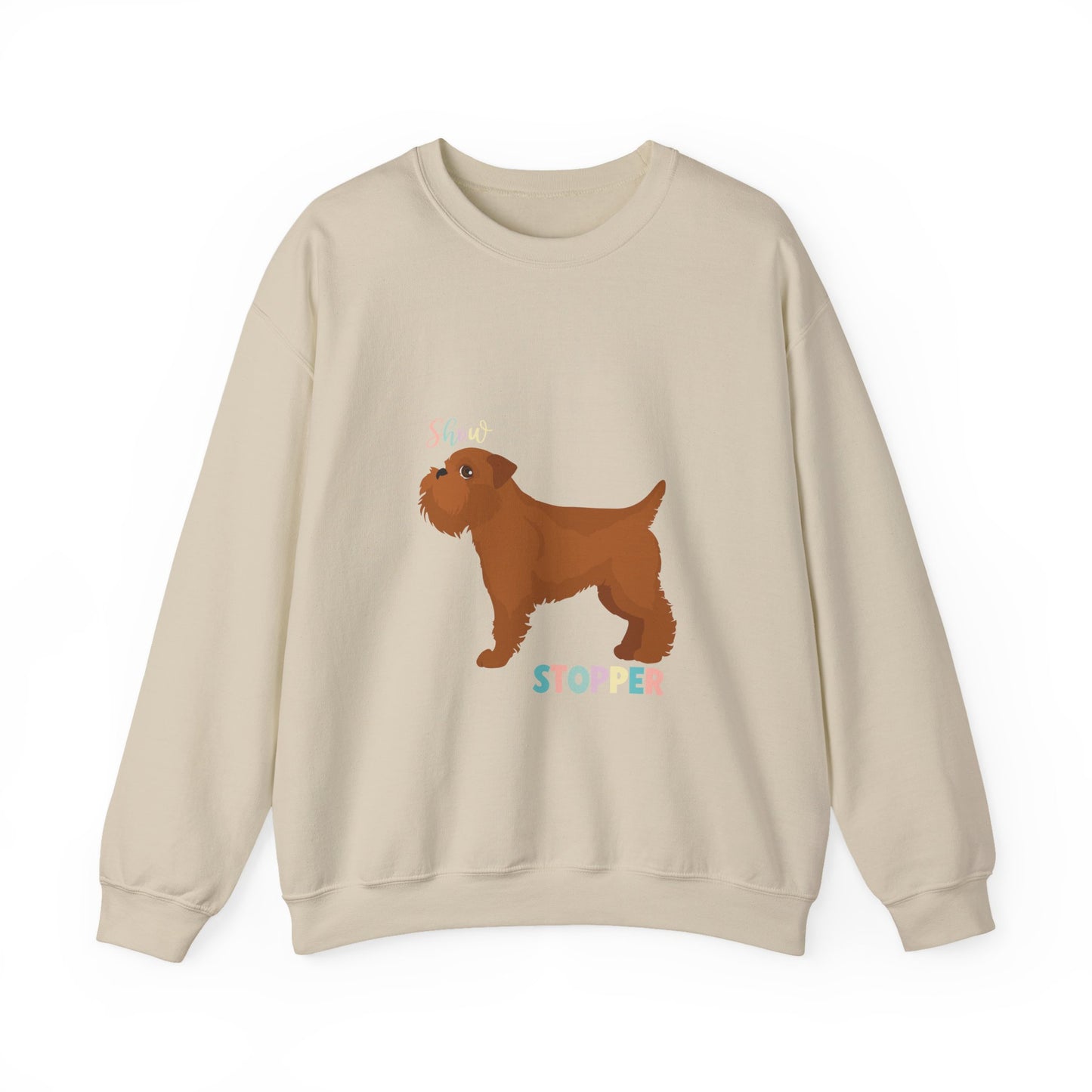 Brussels Griffion Dog Unisex Heavy Blend Crewneck Sweatshirt