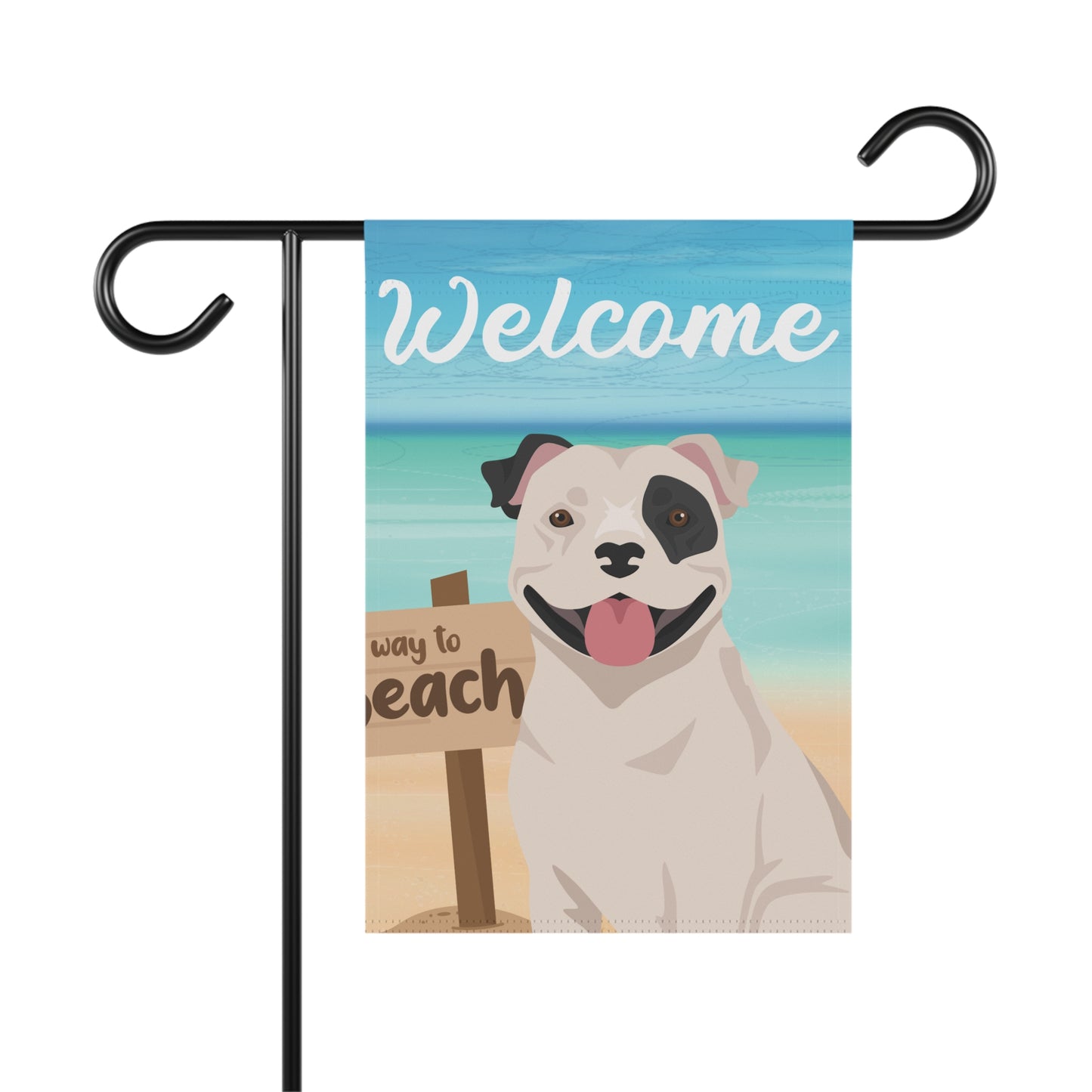 Staffordshire Bull Terrier Dog Garden Flag