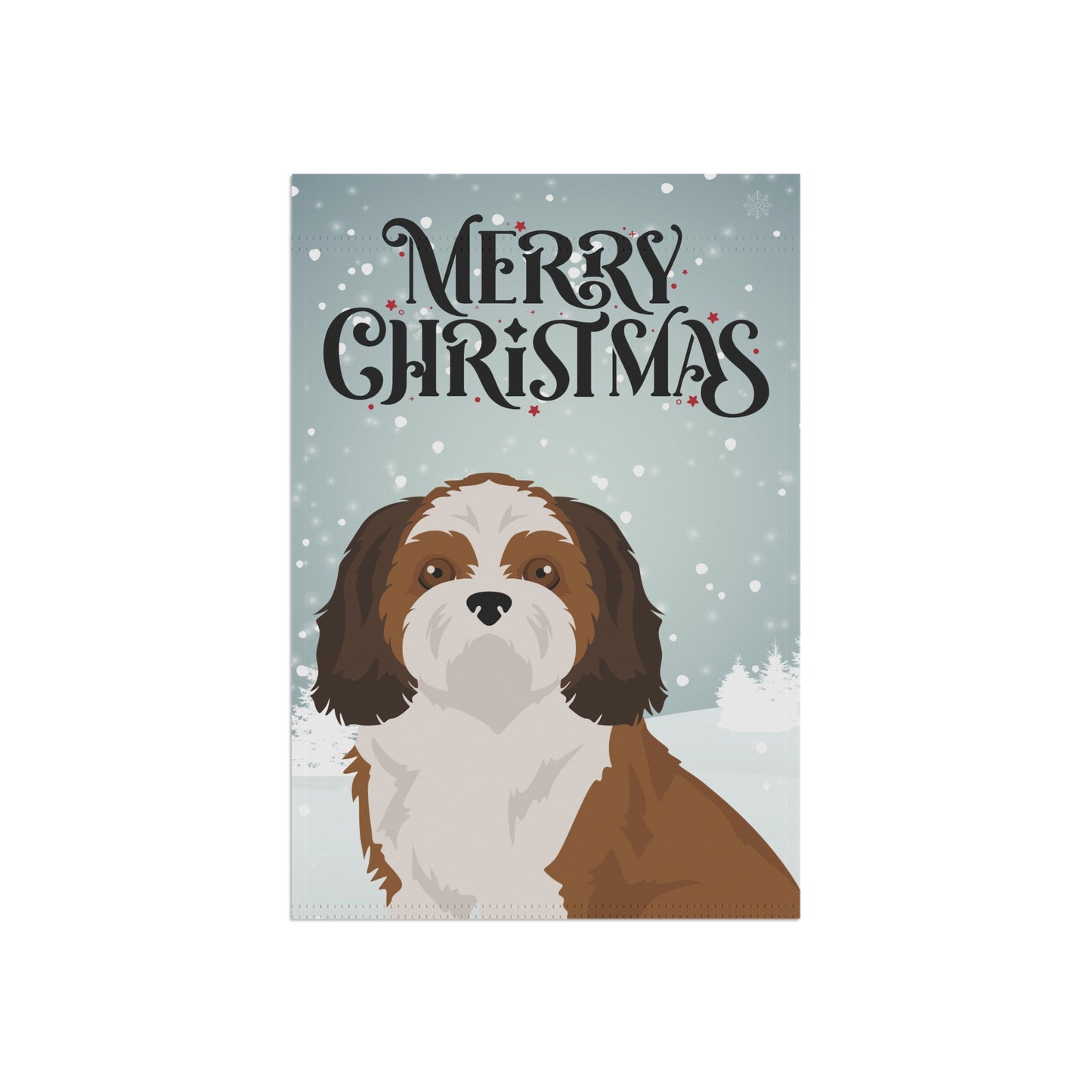 Shih Tzu Dog Garden Flag