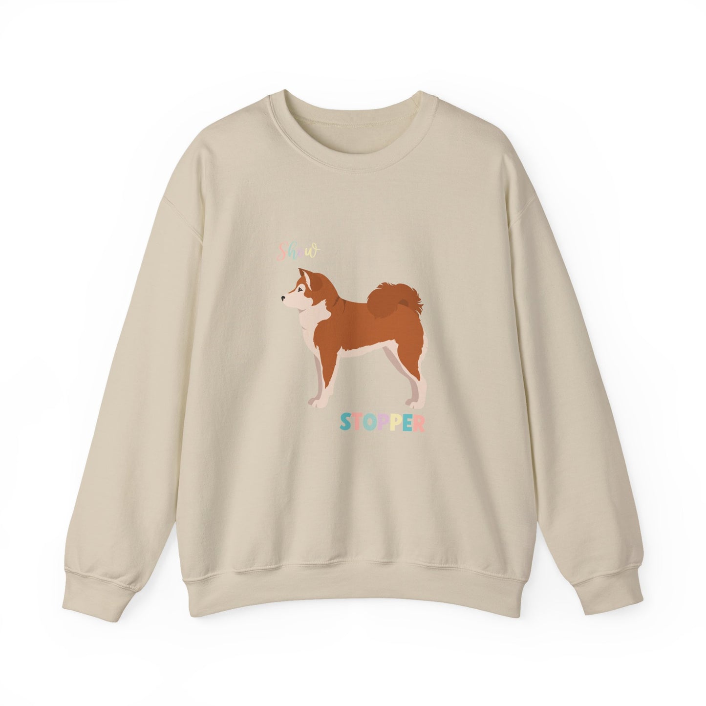 Shiba Inu Dog Unisex Heavy Blend Crewneck Sweatshirt