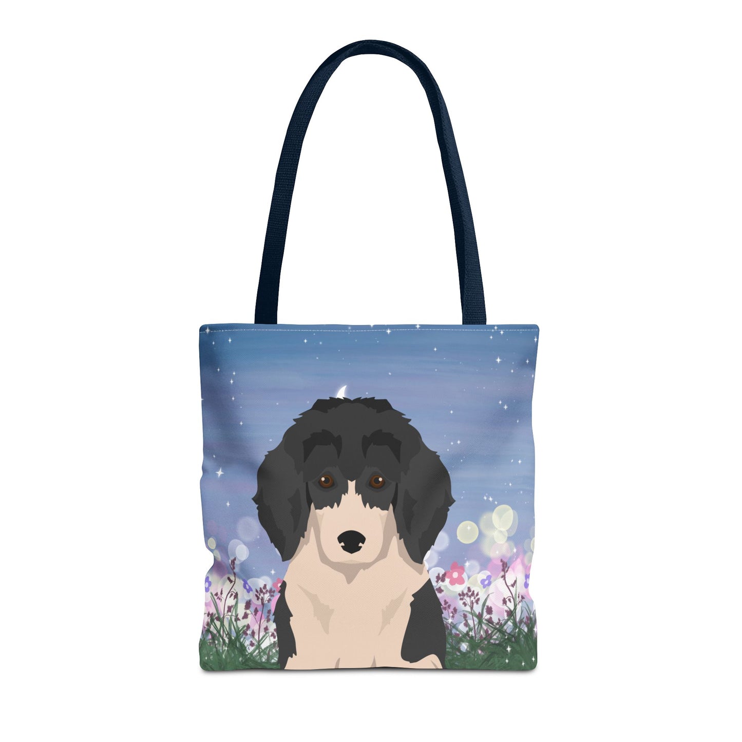 Poodle Dog Tote Bag 16x16