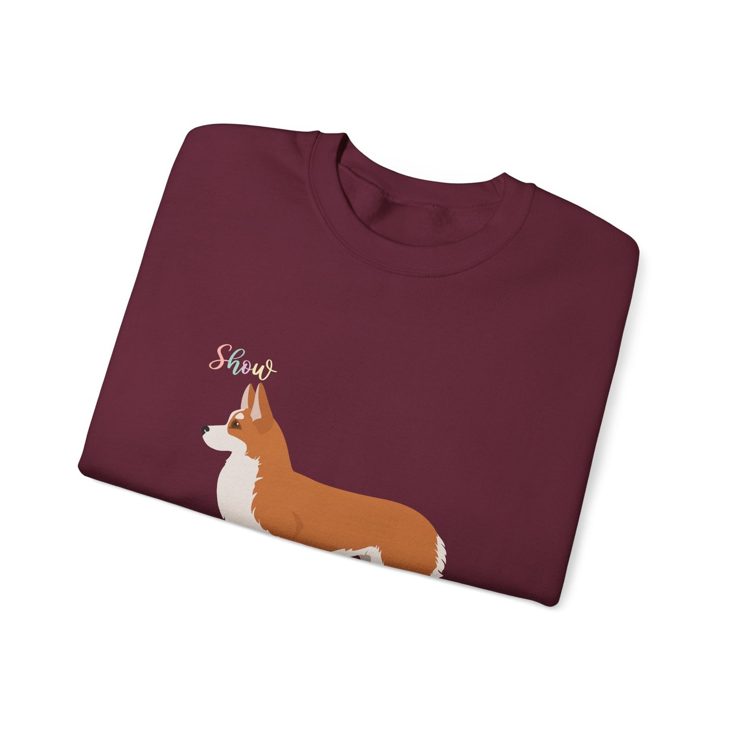 Pembroke Welsh Corgi Dog Unisex Heavy Blend Crewneck Sweatshirt