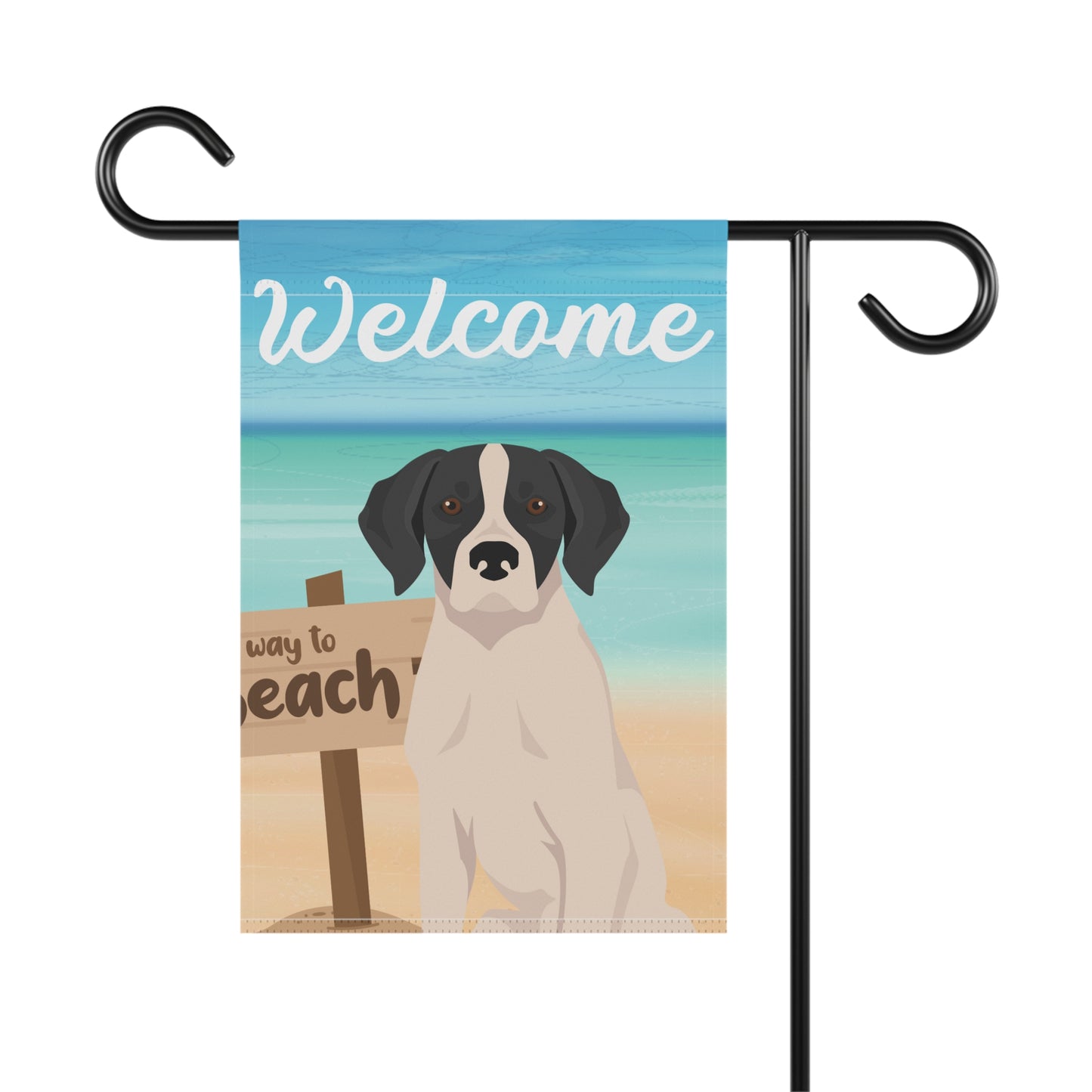 Pointing Dog Garden Flag