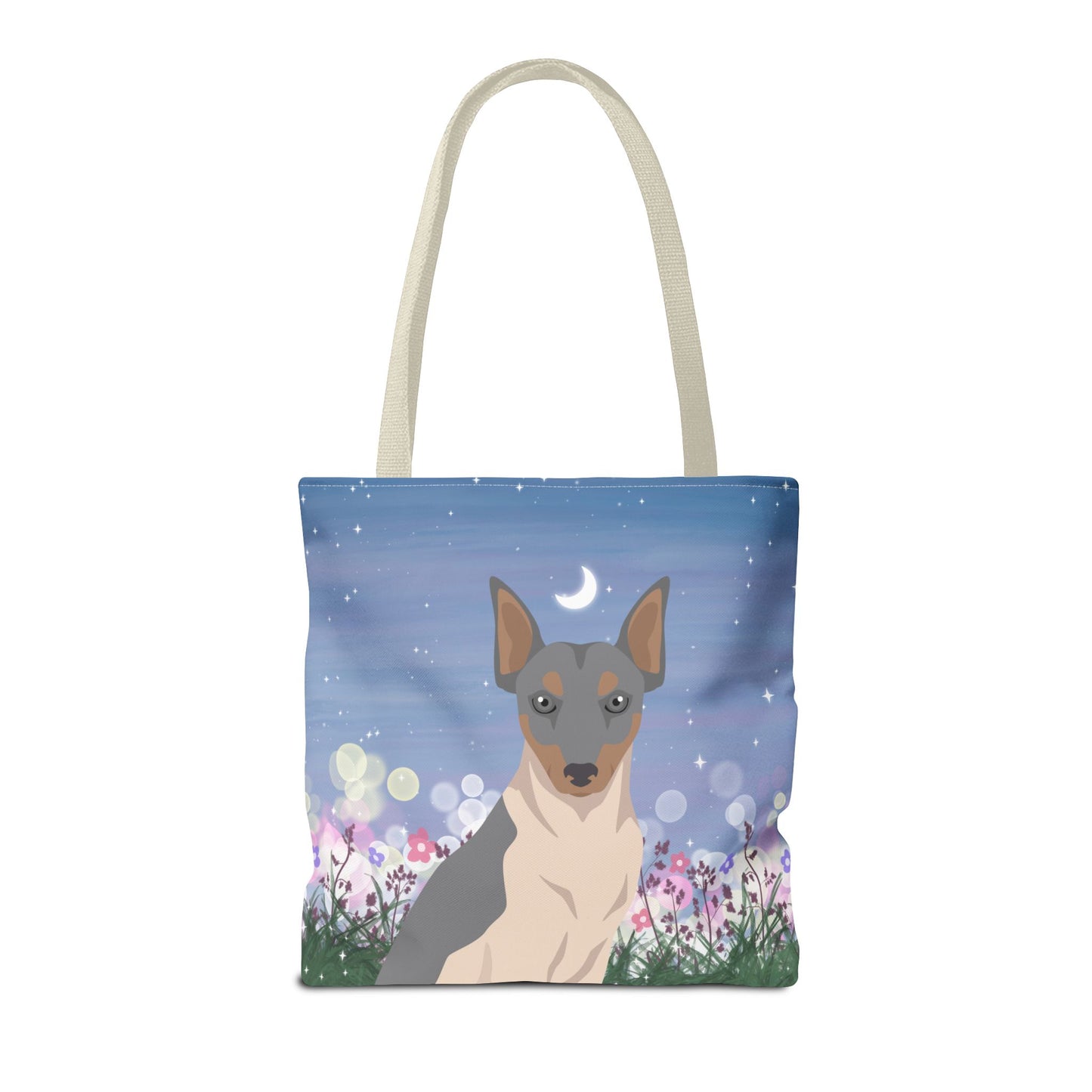 Brazilian Terrier Dog Tote Bag 16x16