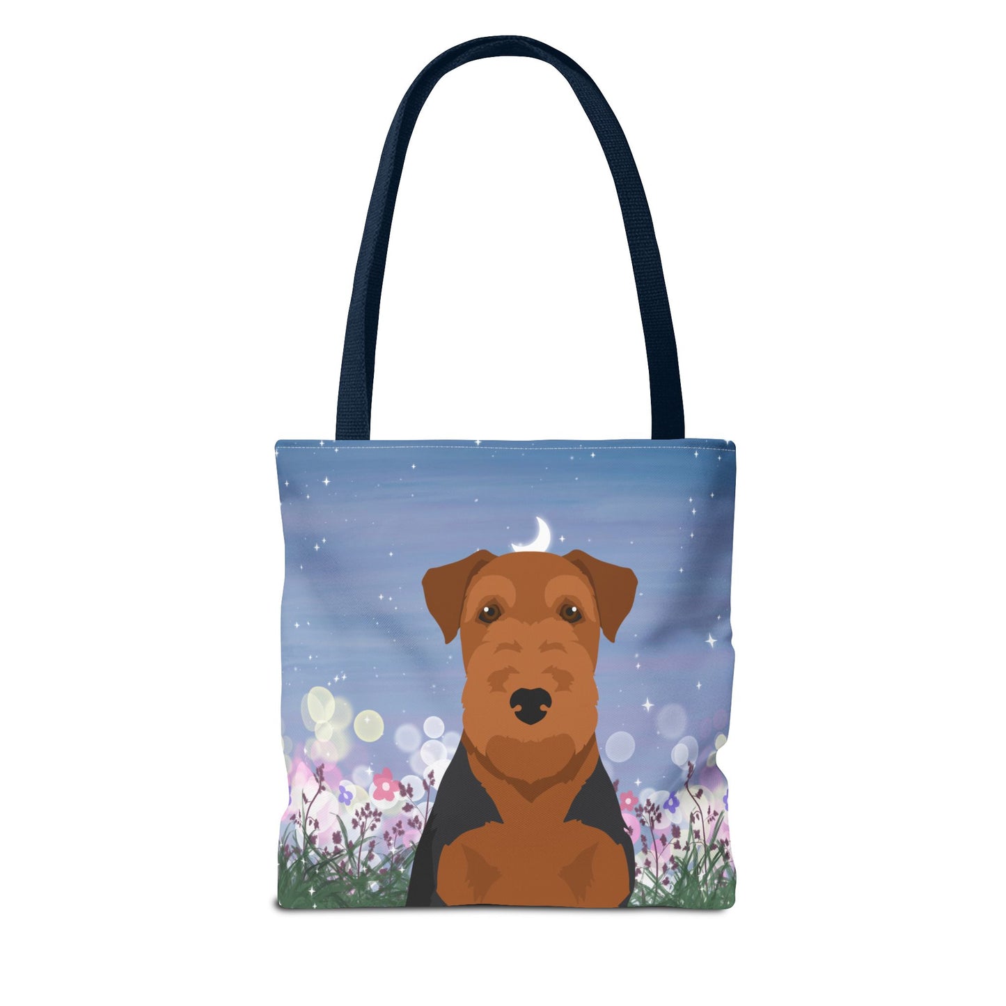Welsh Terrier Dog Tote Bag 13x13