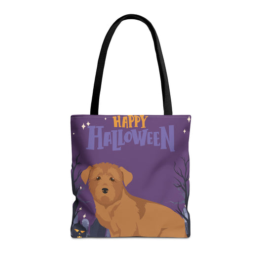 Glen Of Imaal Dog Happy Halloween Tote Bag 16x16