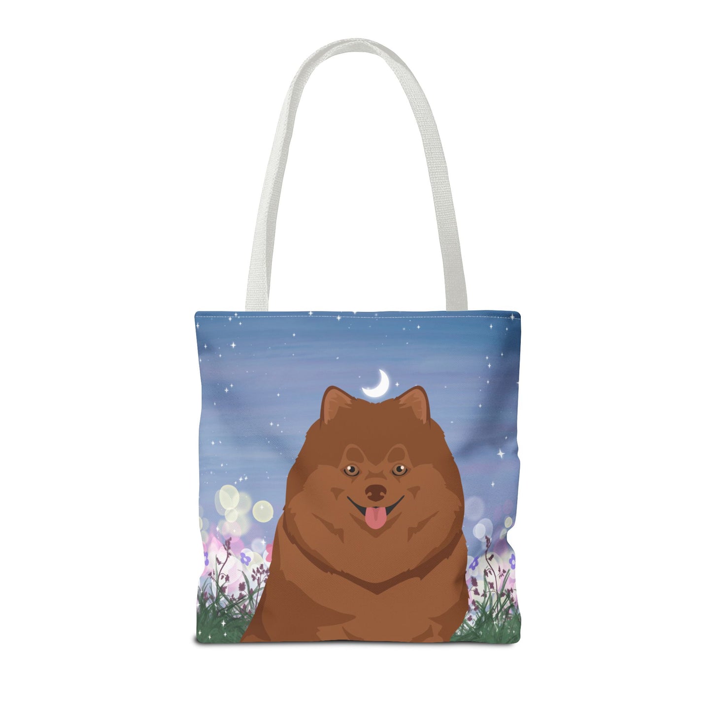 Pomeranian Dog Tote Bag 16x16
