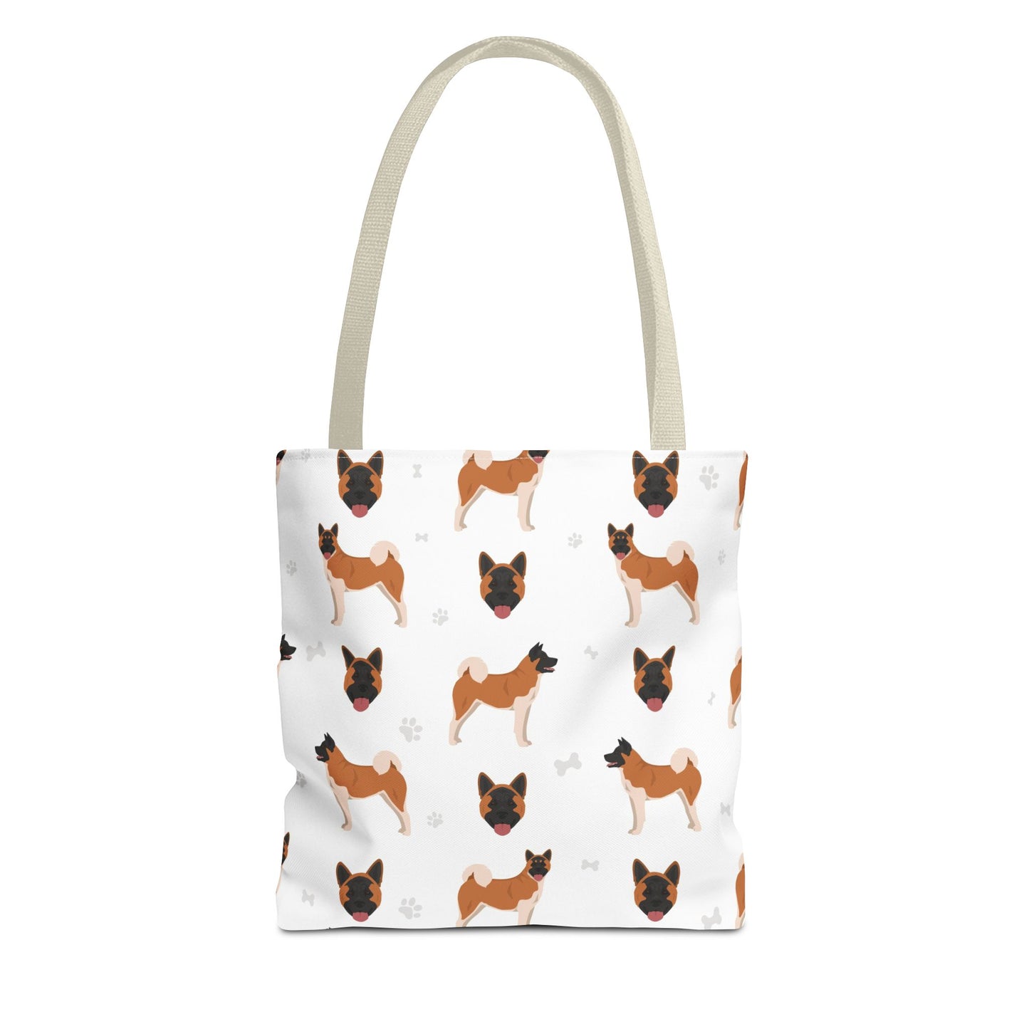 American Akita Dog Tote Bag, Akita Dog Mom Gift