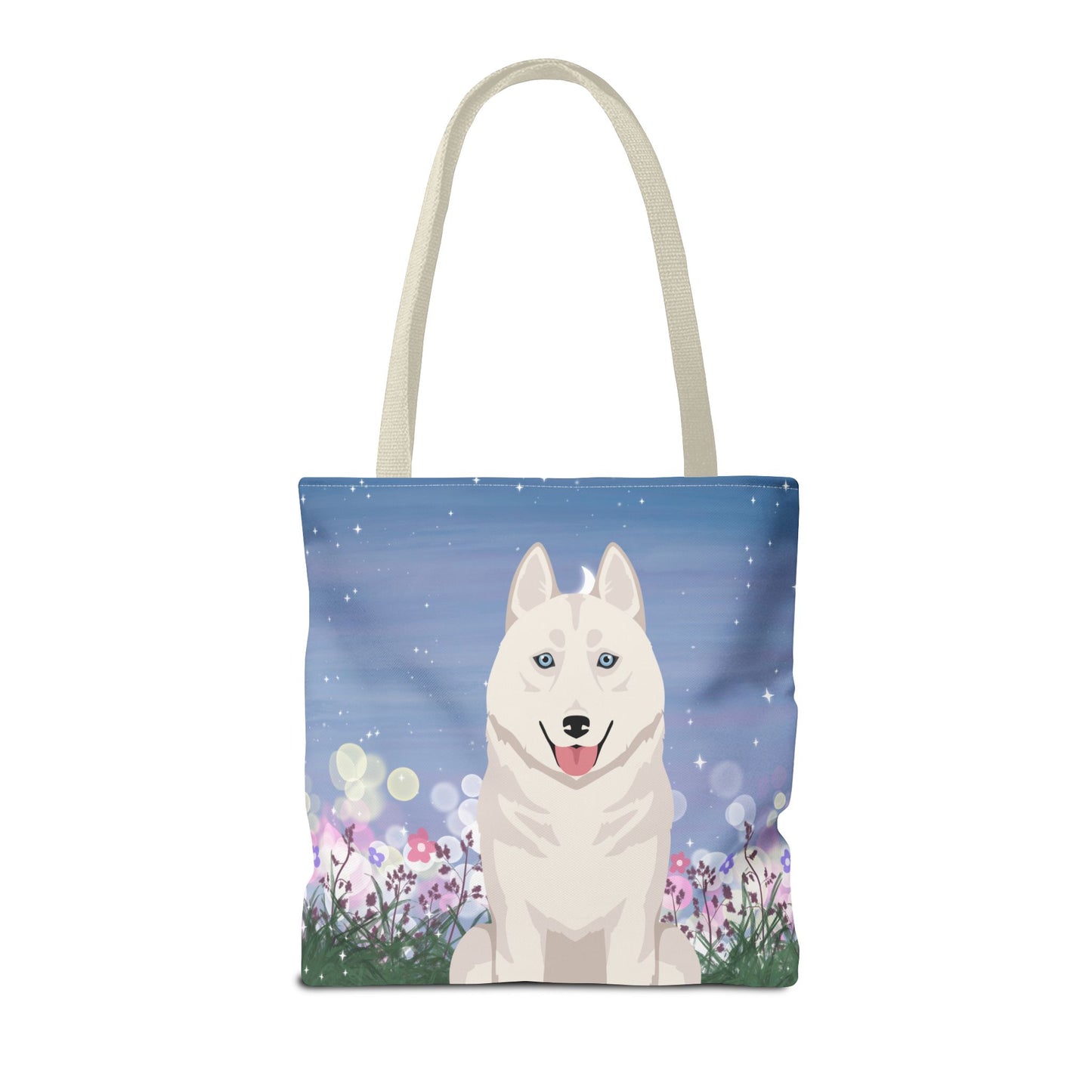 Siberian Husky Dog Tote Bag 16x16