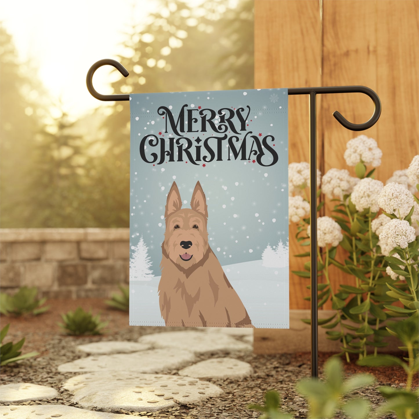 Berger Picard Dog Garden Flag