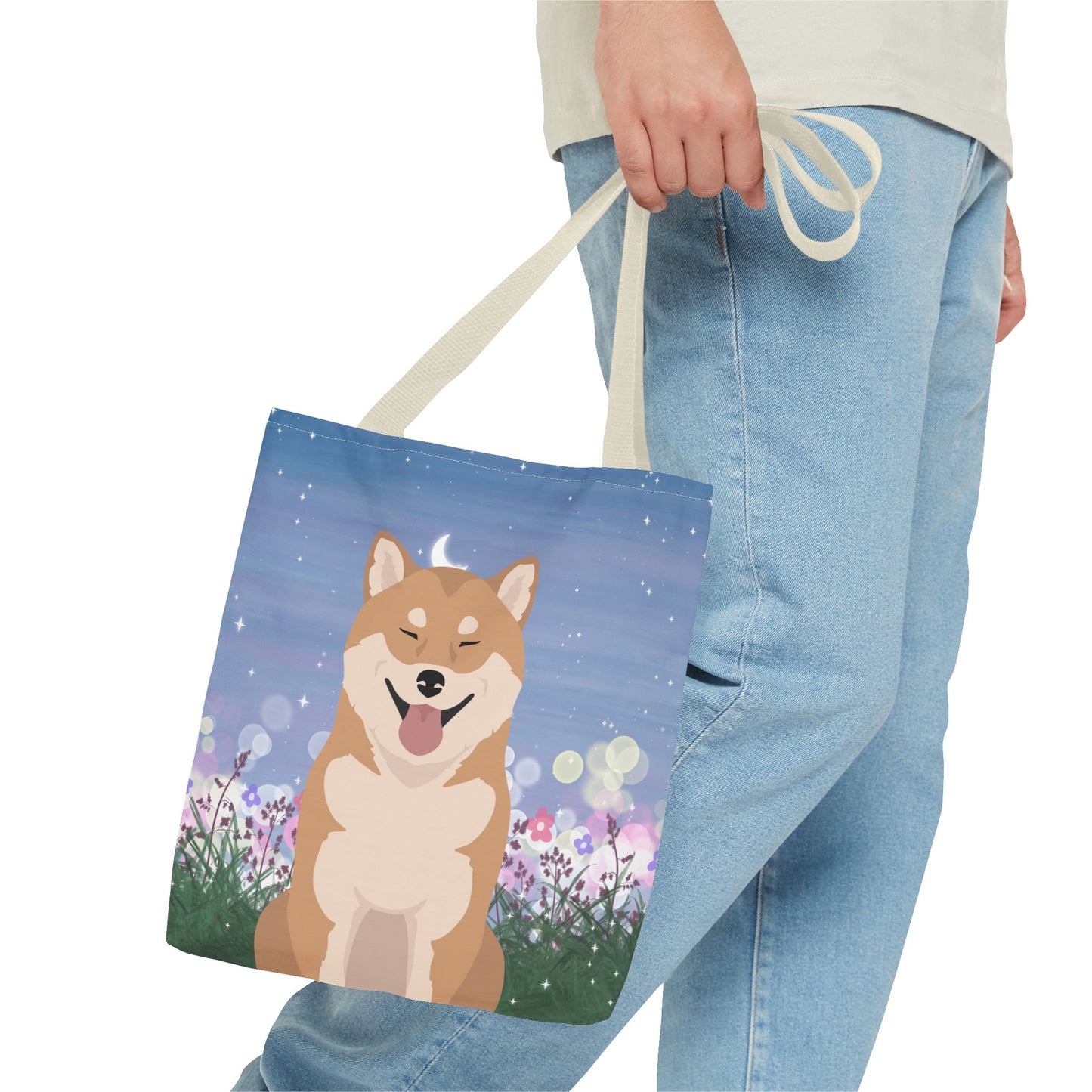 Shiba Inu Dog Tote Bag 13x13