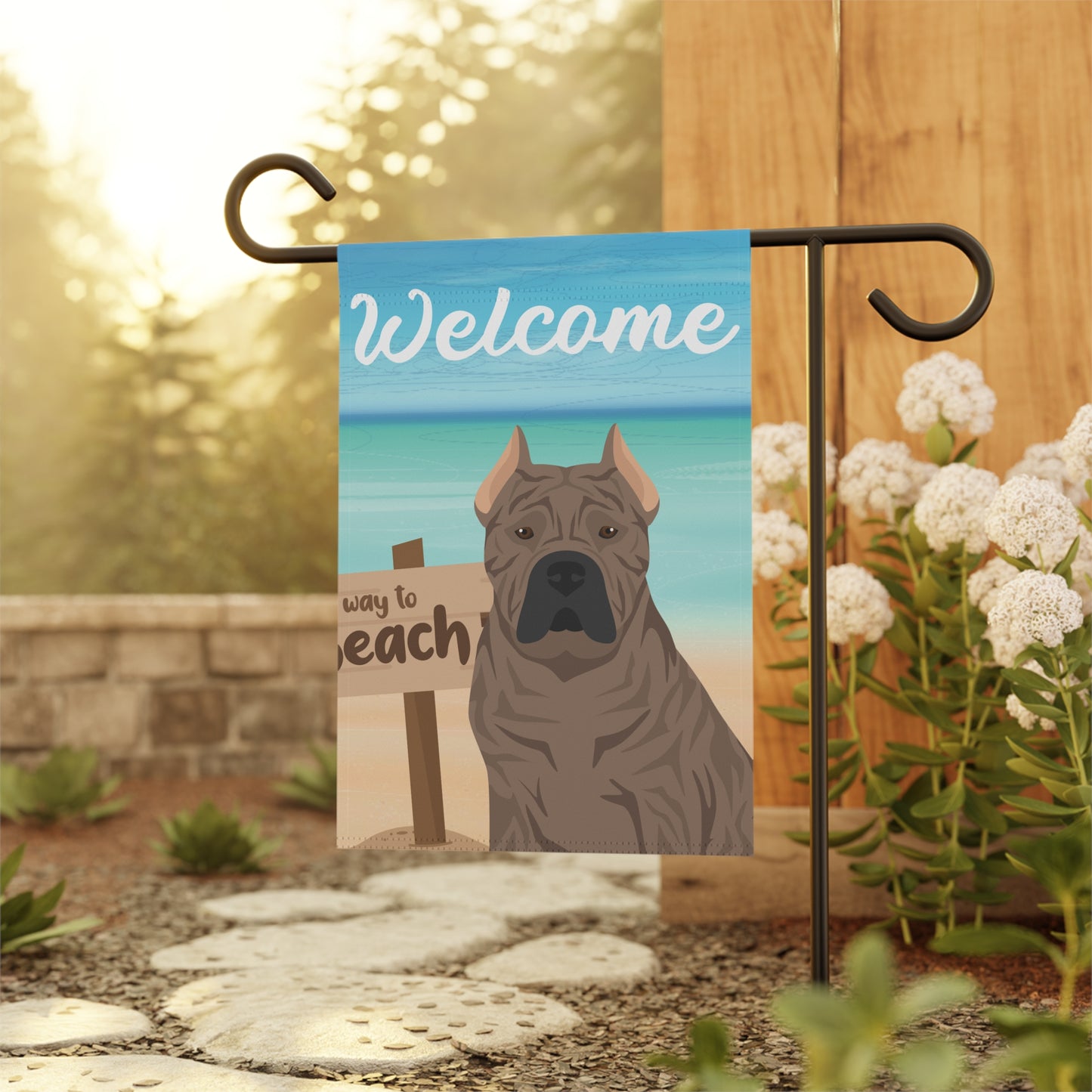 Presa Canario Dog Garden Flag