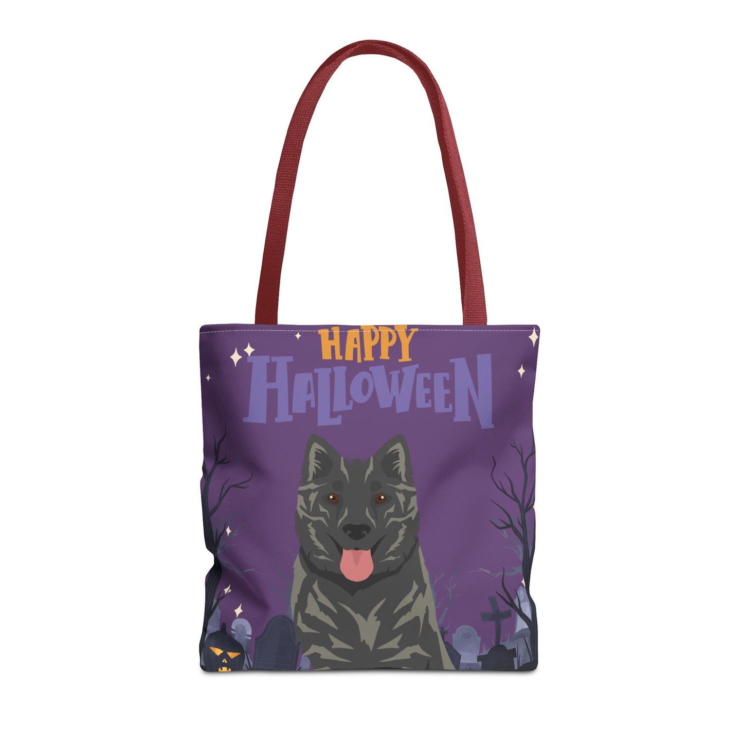 Kintamani Bali Dog Dog Happy Halloween Tote Bag 16x16