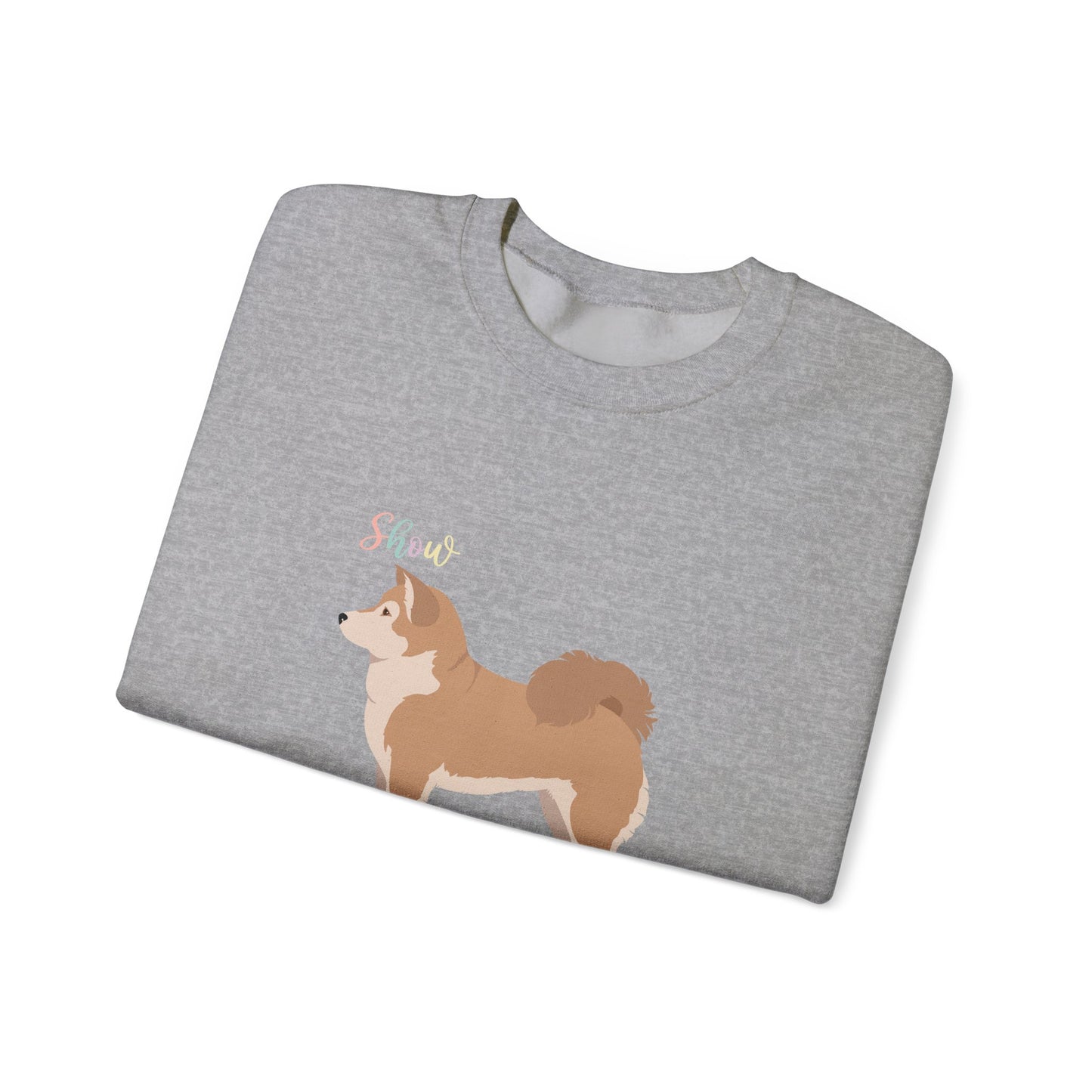 Shiba Inu Dog Unisex Heavy Blend Crewneck Sweatshirt