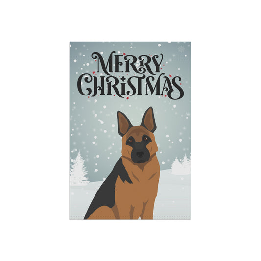 German Shepherd Dog Garden Flag