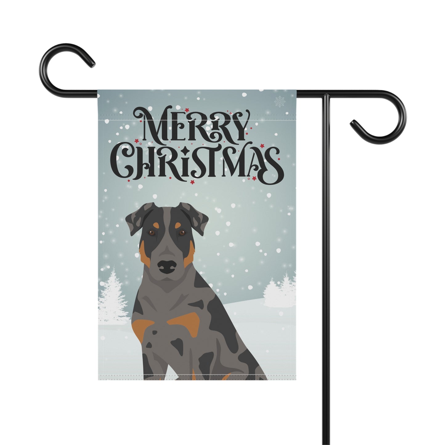 Beauceron Dog Garden Flag