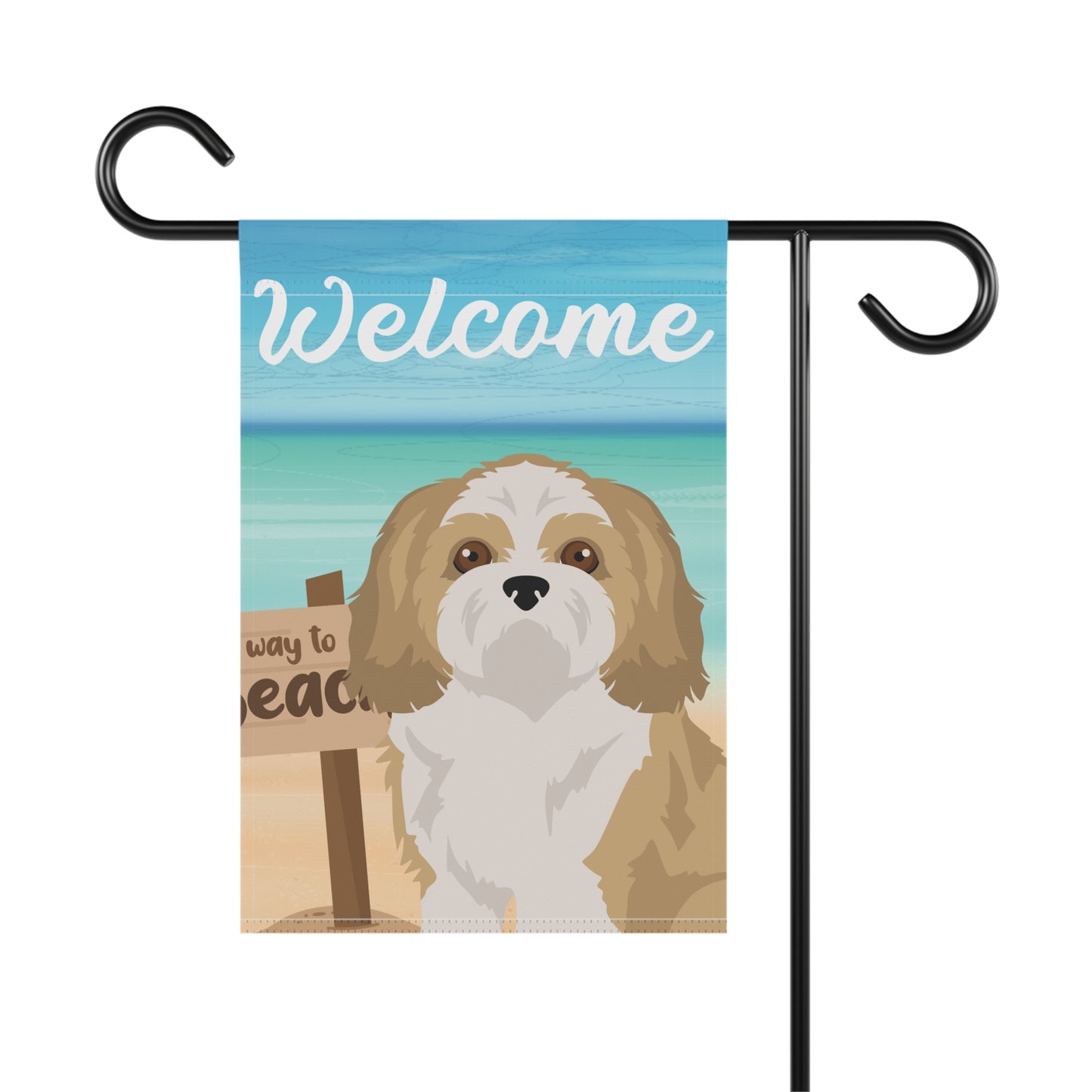 Shih Tzu Dog Garden Flag
