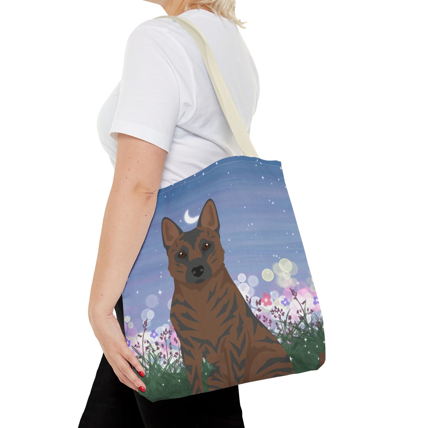 Kai Ken Dog Tote Bag 16x16