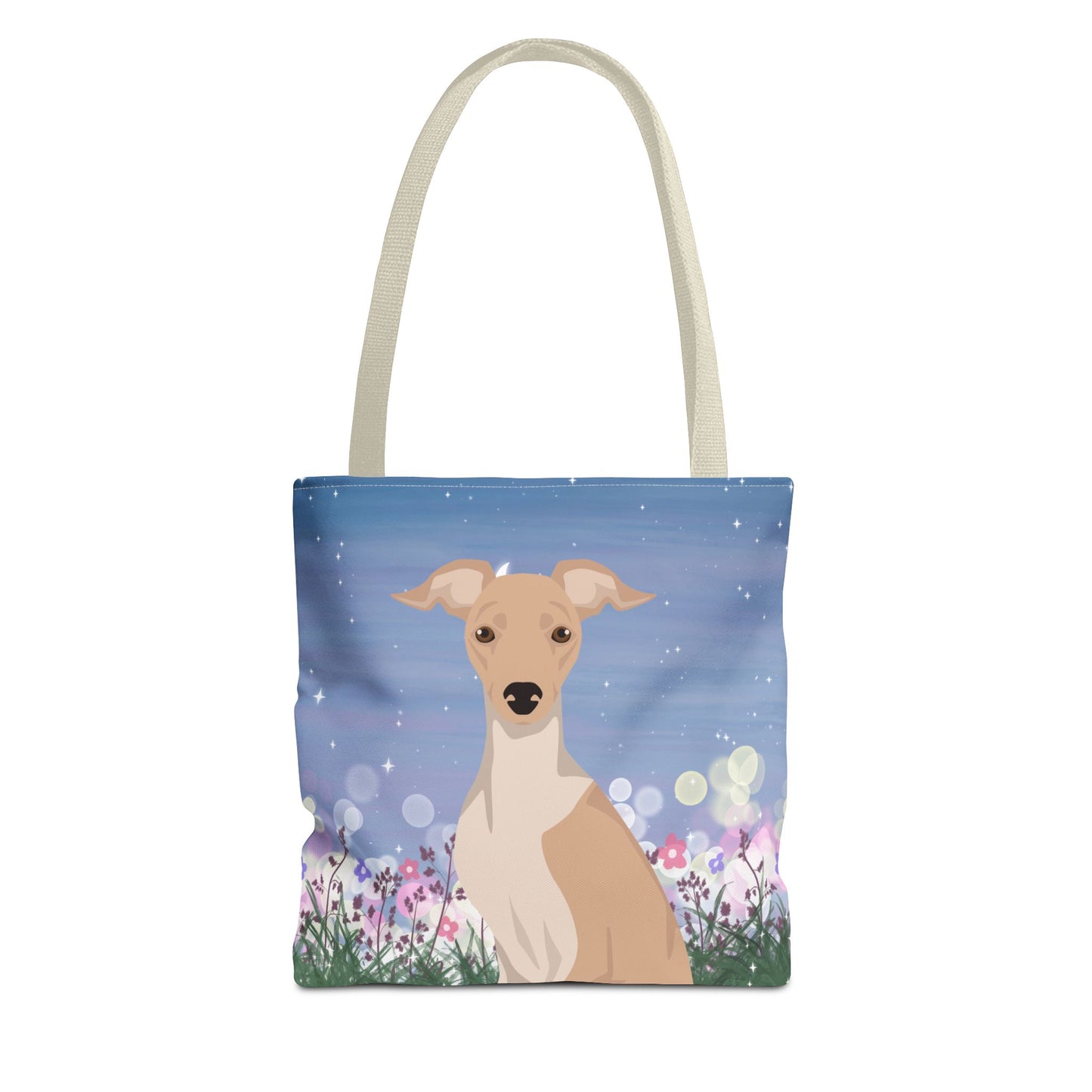 Italian Greyhound Dog Tote Bag 13x13