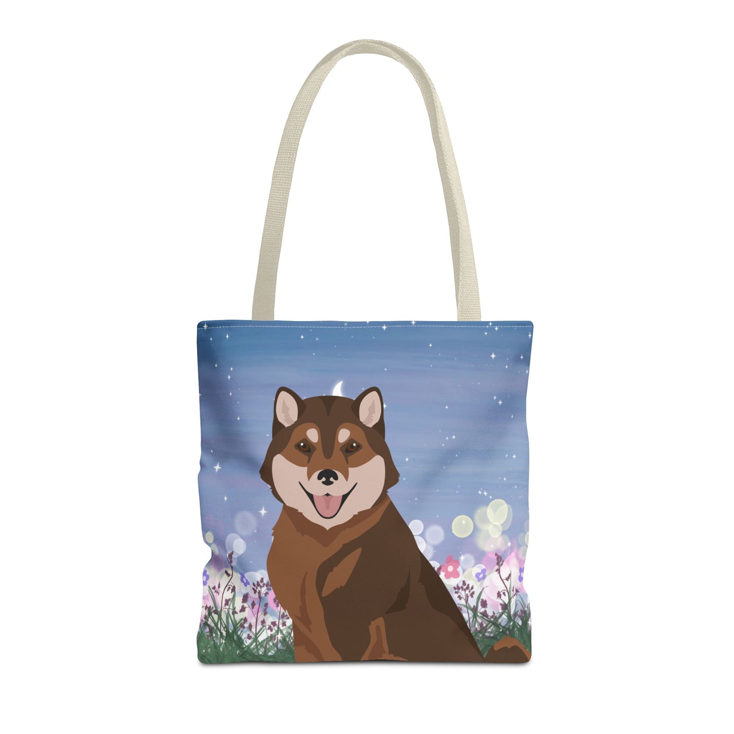 Hokkaido Dog Tote Bag 16x16