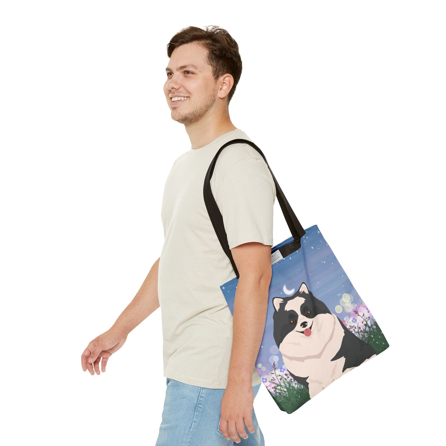 Pomeranian Dog Tote Bag 16x16